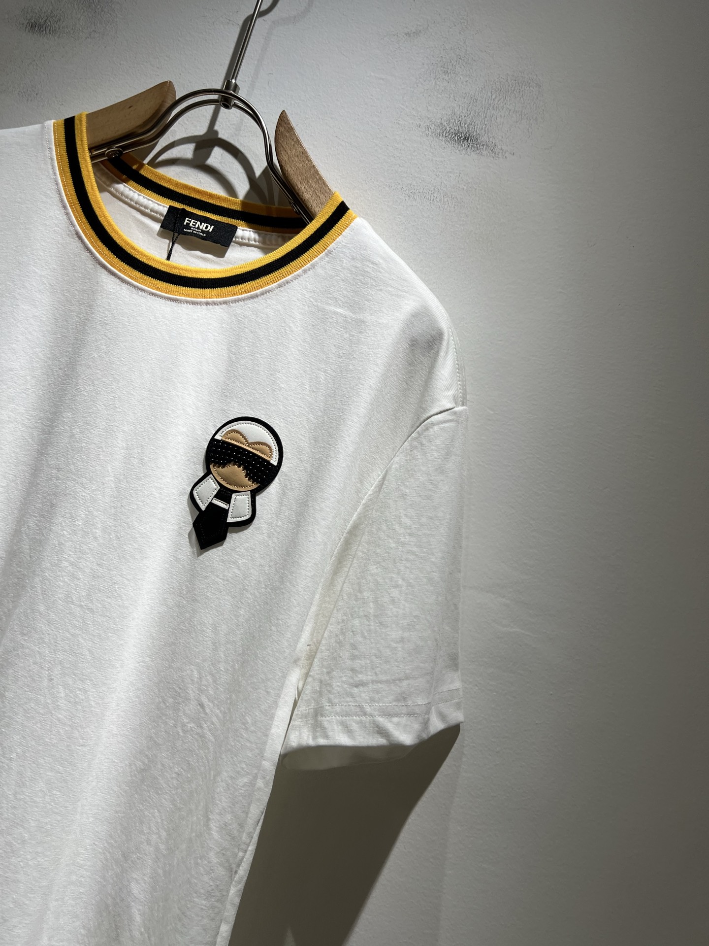 FEN*I 芬*迪2025春夏新款FD家族FF男女同款👫短袖T恤，男女同款👫百搭极简短袖。意大利原厂订单