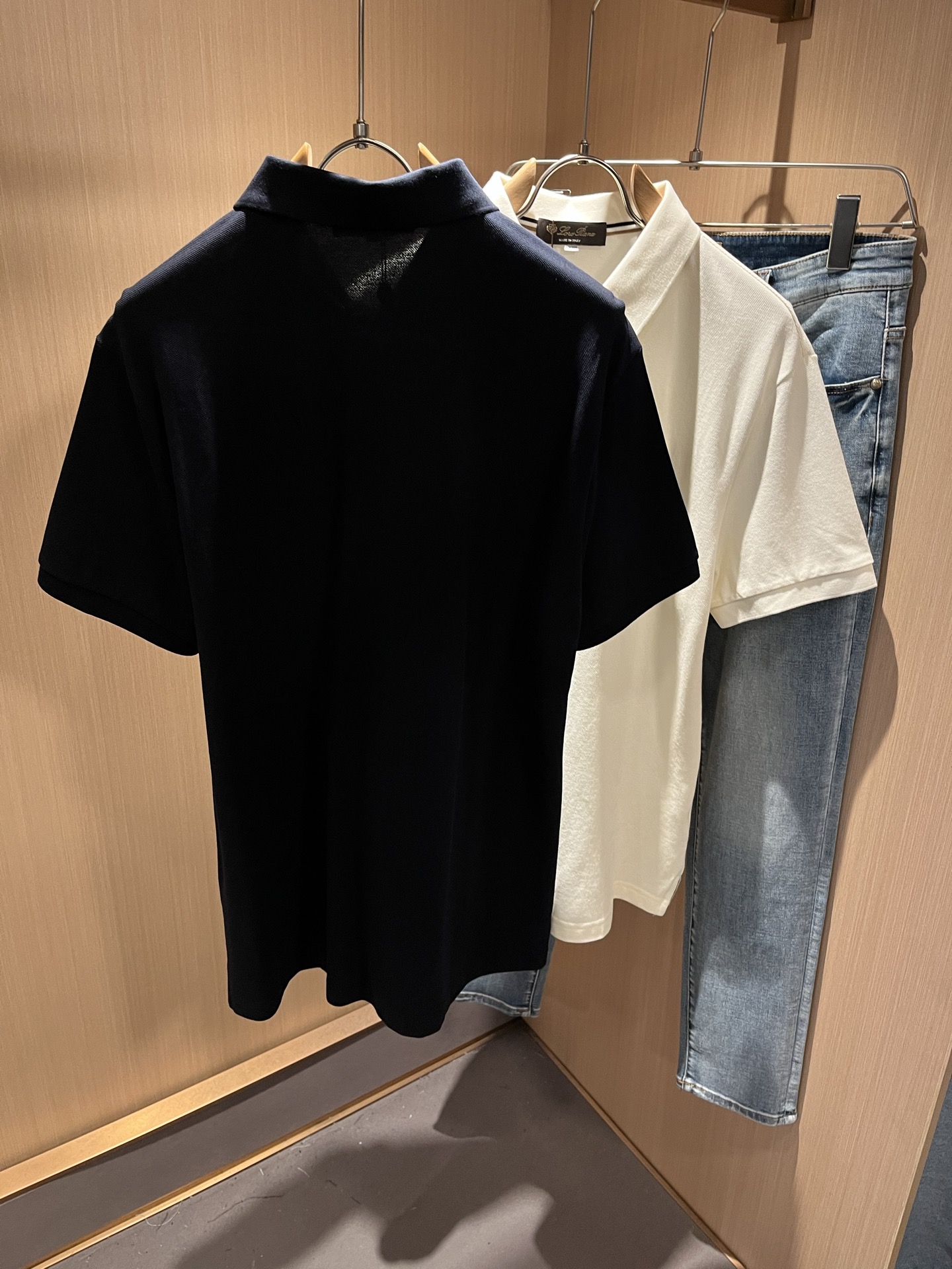 Loro Piana诺悠翩雅 2025春夏男士Polo衫，最新的贸易订单短袖T恤，全品相！！网红款！采用