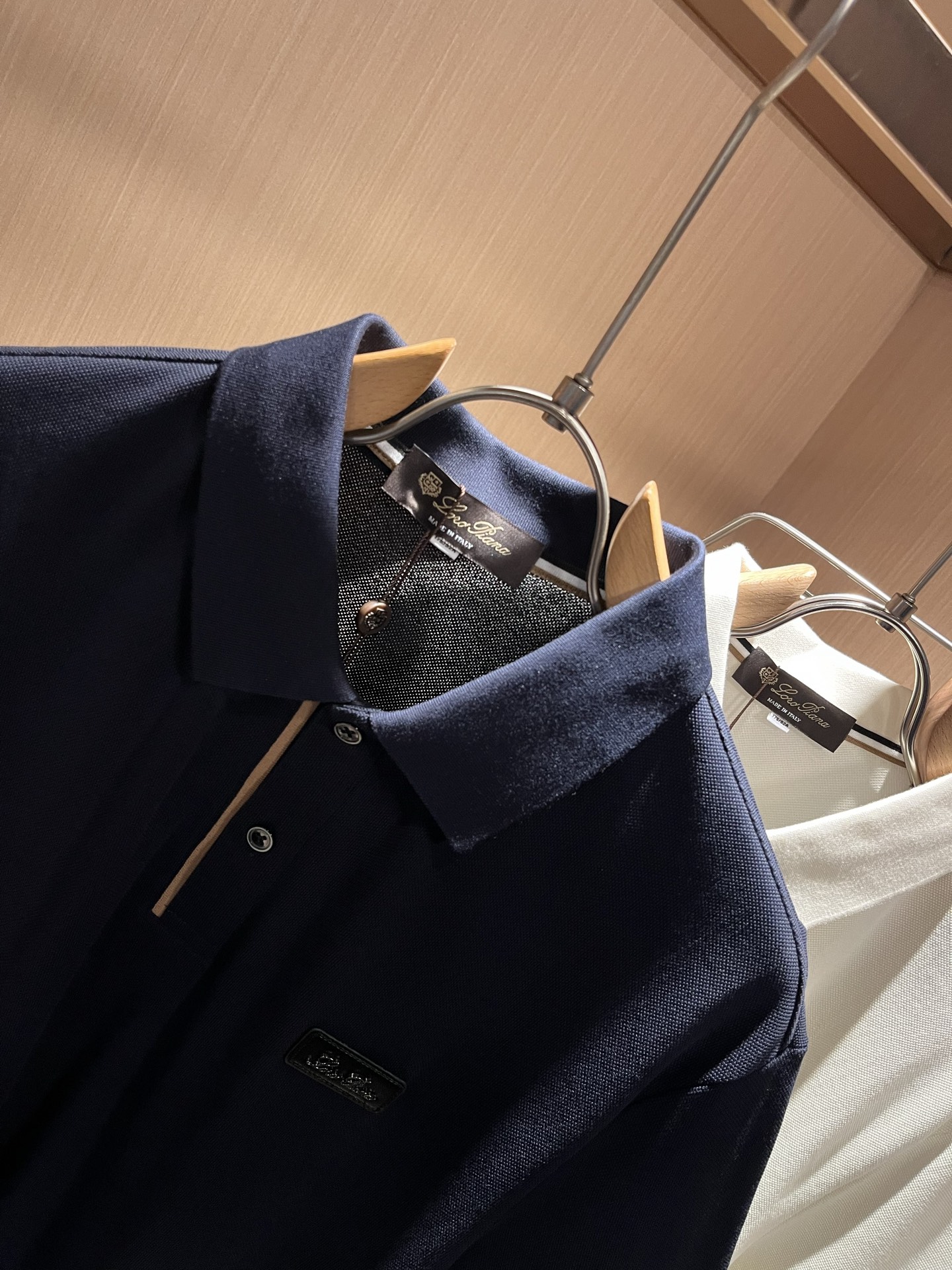 Loro Piana诺悠翩雅 2025春夏男士Polo衫，最新的贸易订单短袖T恤，全品相！！网红款！采用