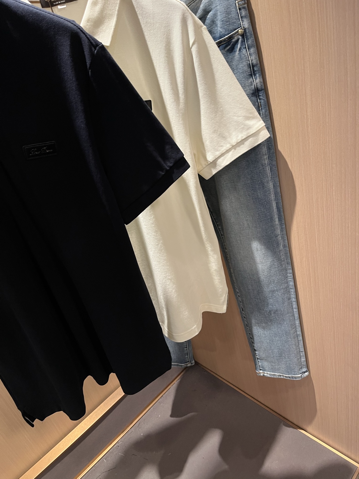 Loro Piana诺悠翩雅 2025春夏男士Polo衫，最新的贸易订单短袖T恤，全品相！！网红款！采用