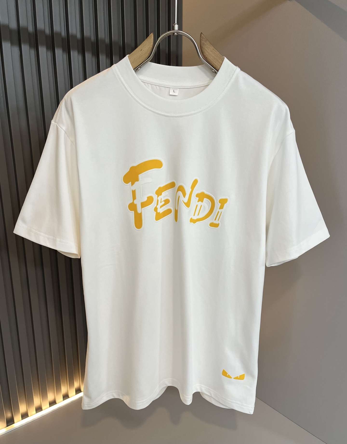 FEN*I 芬*迪2025春夏新款FD家族FF男女同款👫打底衫，男女同款👫百搭极简短袖。意大利原厂订单，