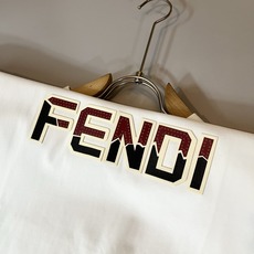 FEN*I 芬*迪2025春夏新款FD家族FF男女同款👫打底衫,男女同款👫百搭极简短袖。意大利原厂订单, FEN*I 芬*迪2025春夏新款FD家族FF男女同款👫打底衫,男女同款👫百搭极简短袖。意大利原厂订单,