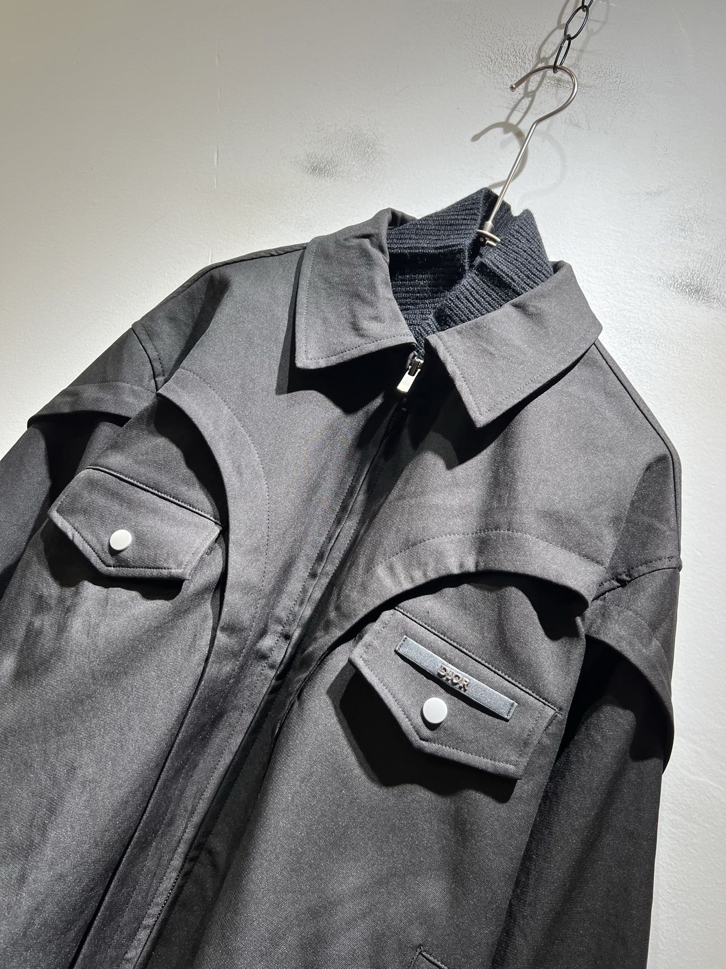 Dio*r迪*奥 2025秋冬男女同款👫夹克外套，最新时尚休闲夹克，贸易公司渠道稀出，同步官网发售，男神