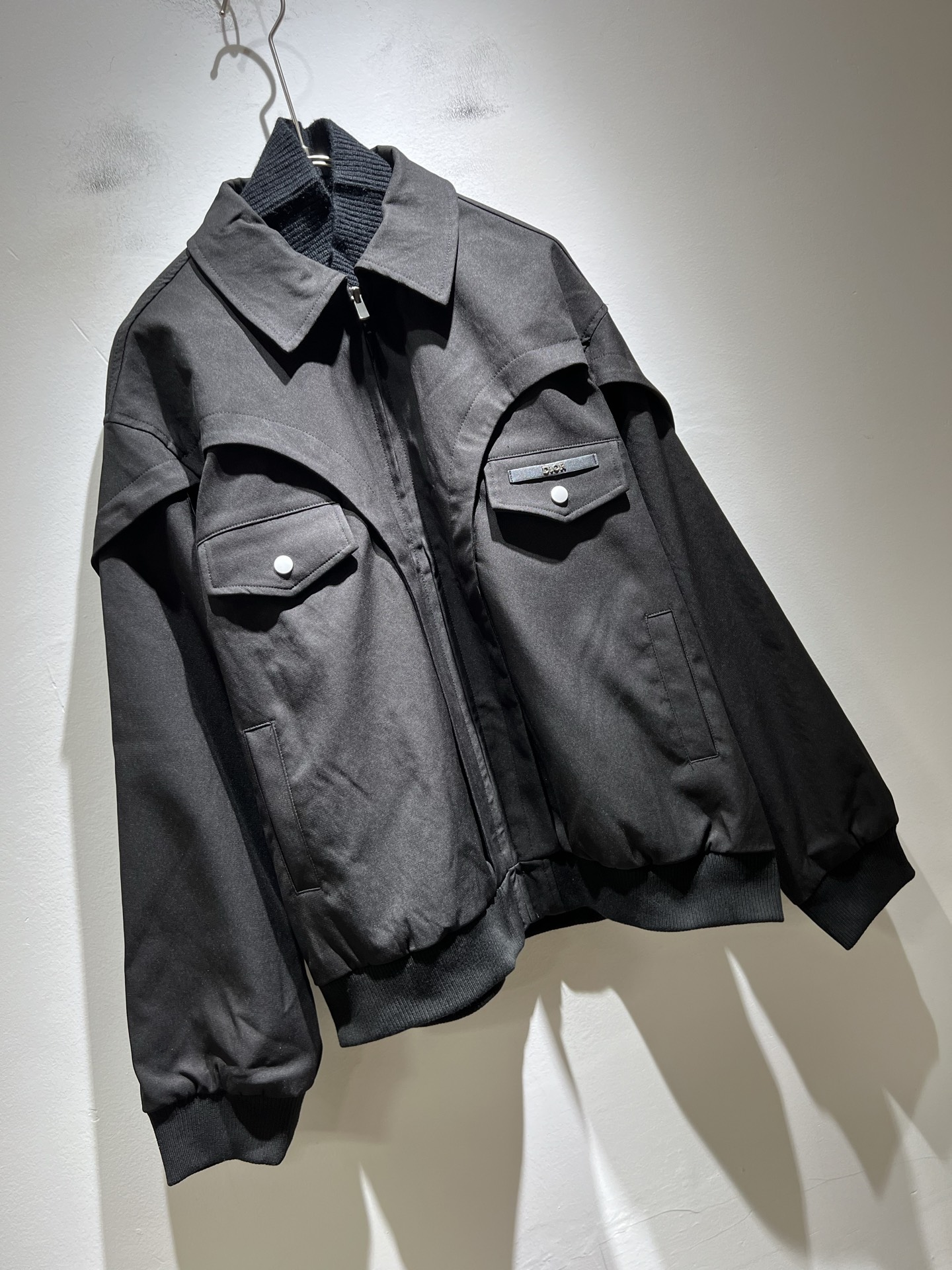 Dio*r迪*奥 2025秋冬男女同款👫夹克外套，最新时尚休闲夹克，贸易公司渠道稀出，同步官网发售，男神