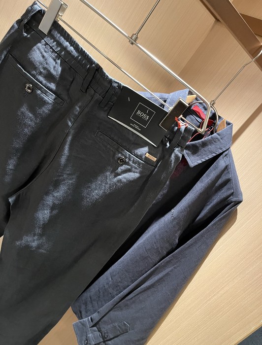 HUGO BOSS осеннезимние новые повседневные мужские костюмы hugo Boss 2025 ... HUGO BOSS осеннезимние новые повседневные мужские костюмы hugo Boss 2025 ...