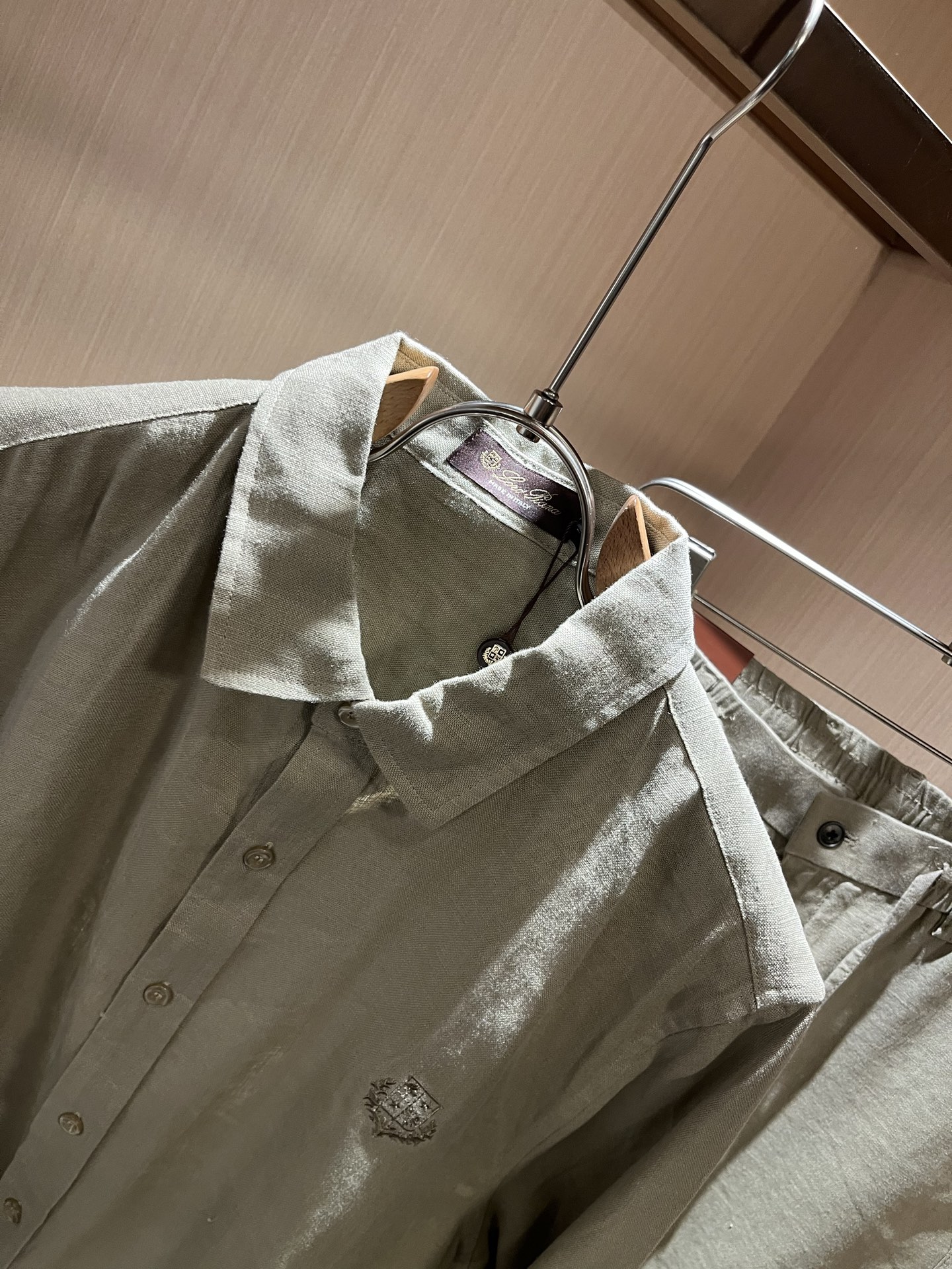 Loro Piana诺悠翩雅 2025秋冬男士套装，最新的贸易订单全品相！！网红款！上身舒适透气，不僵硬