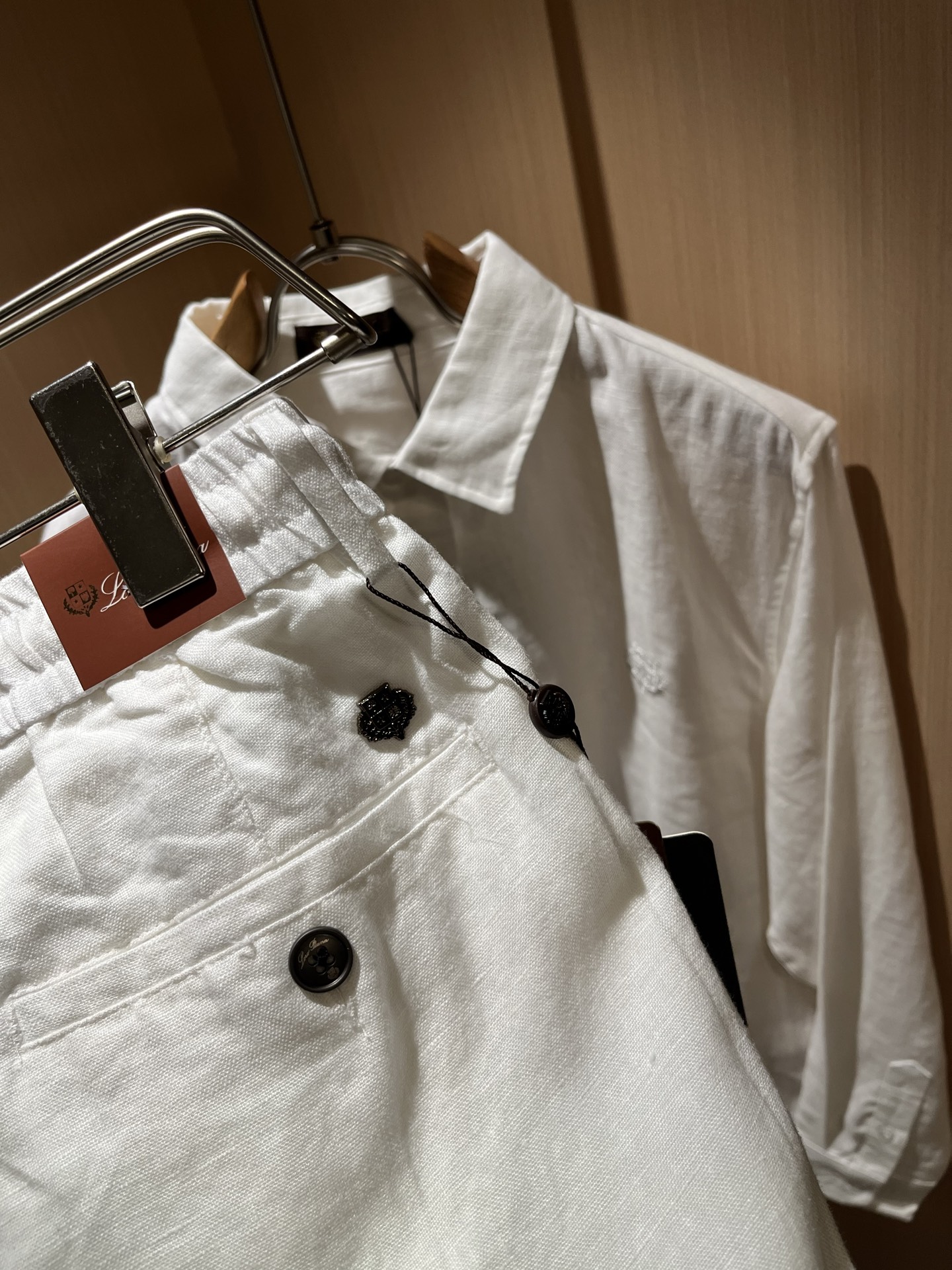 Loro Piana诺悠翩雅 2025秋冬男士套装，最新的贸易订单全品相！！网红款！上身舒适透气，不僵硬