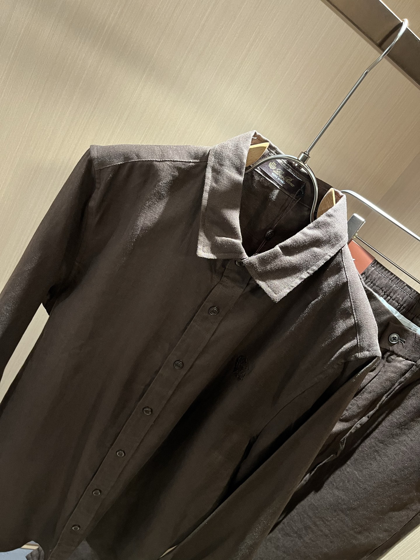 Loro Piana诺悠翩雅 2025秋冬男士套装，最新的贸易订单全品相！！网红款！上身舒适透气，不僵硬