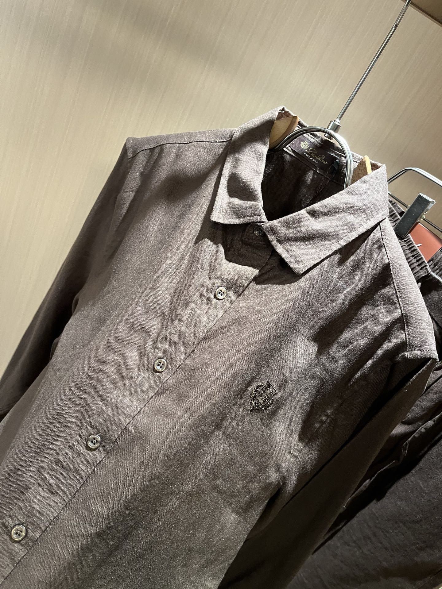 Loro Piana诺悠翩雅 2025秋冬男士套装，最新的贸易订单全品相！！网红款！上身舒适透气，不僵硬