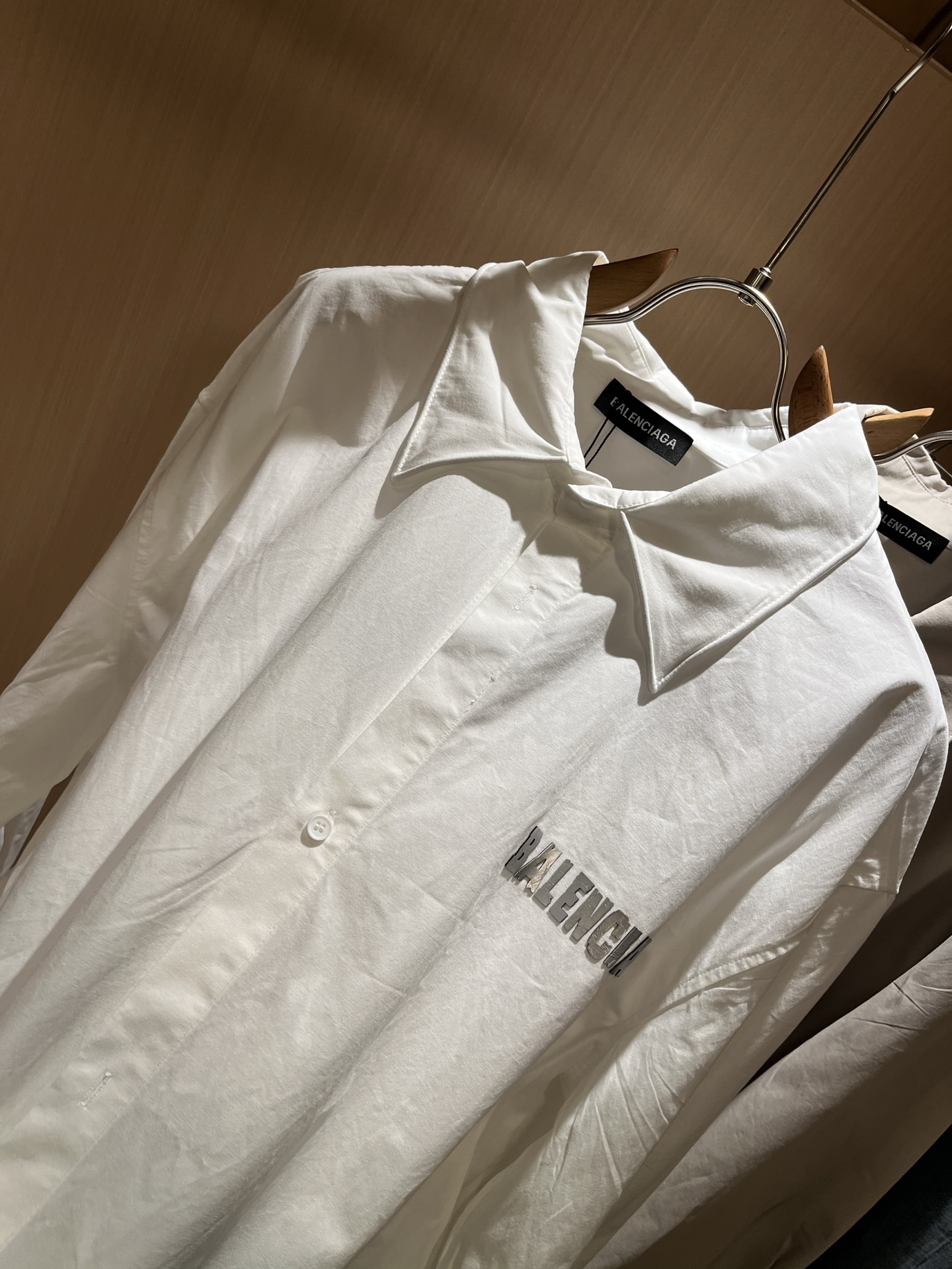 BALENCI*GA巴黎*家 2025秋季新款男女同款👫衬衣，走秀图案印花时尚休闲衬衣，标志logo图案