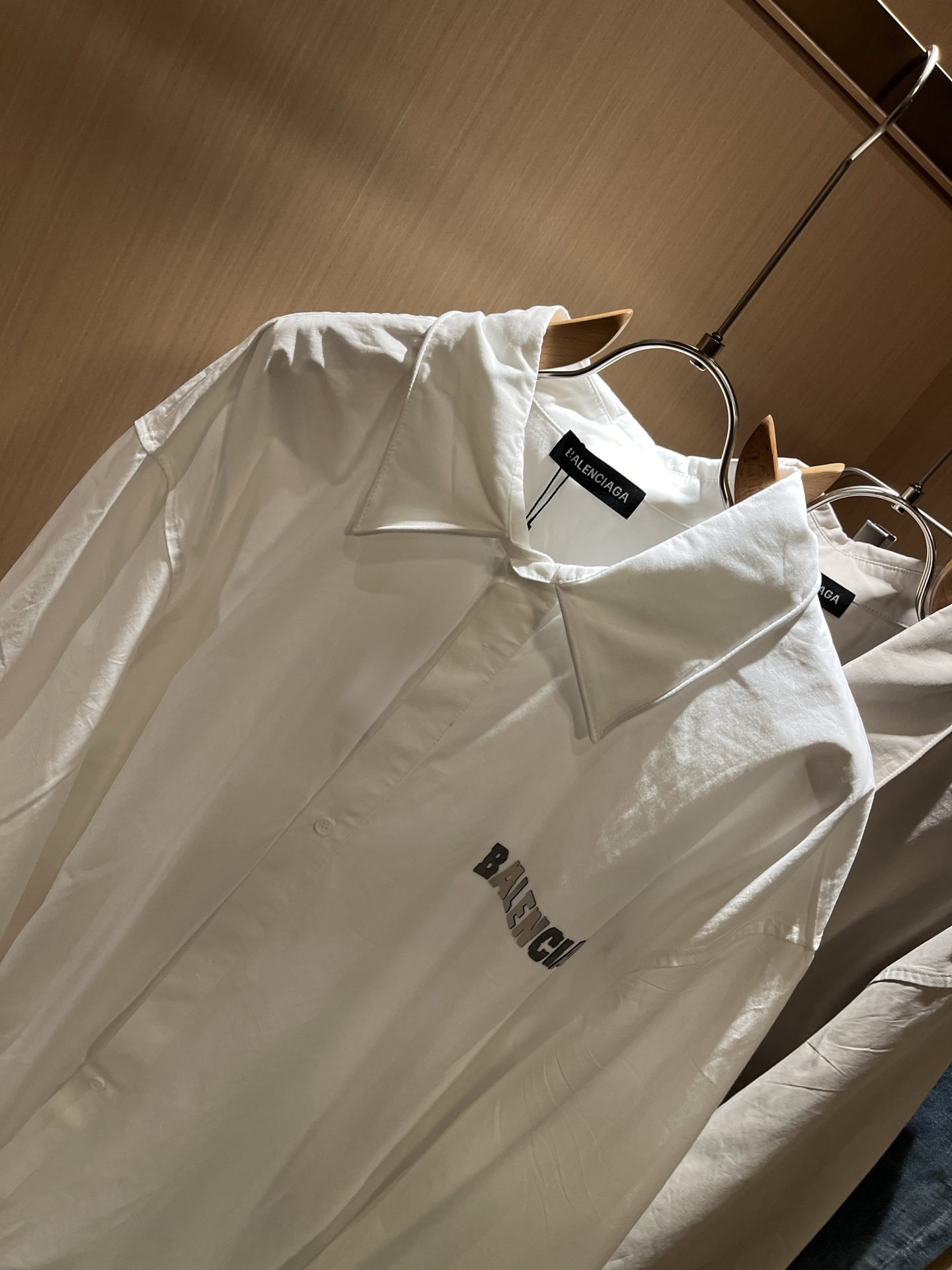 BALENCI*GA巴黎*家 2025秋季新款男女同款👫衬衣，走秀图案印花时尚休闲衬衣，标志logo图案