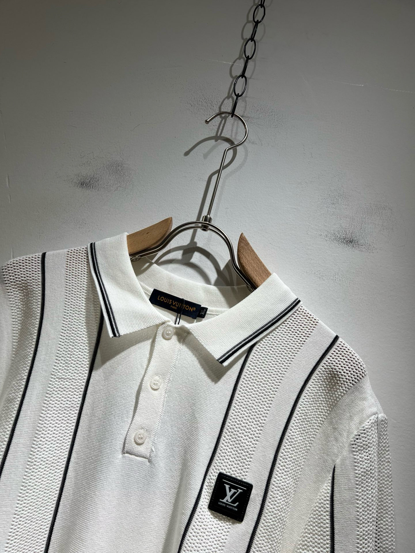 Louis Vuit*on 2025春夏路易家族轻奢翻领针织短袖！路易家族的新高端，细节品质永远的那么完