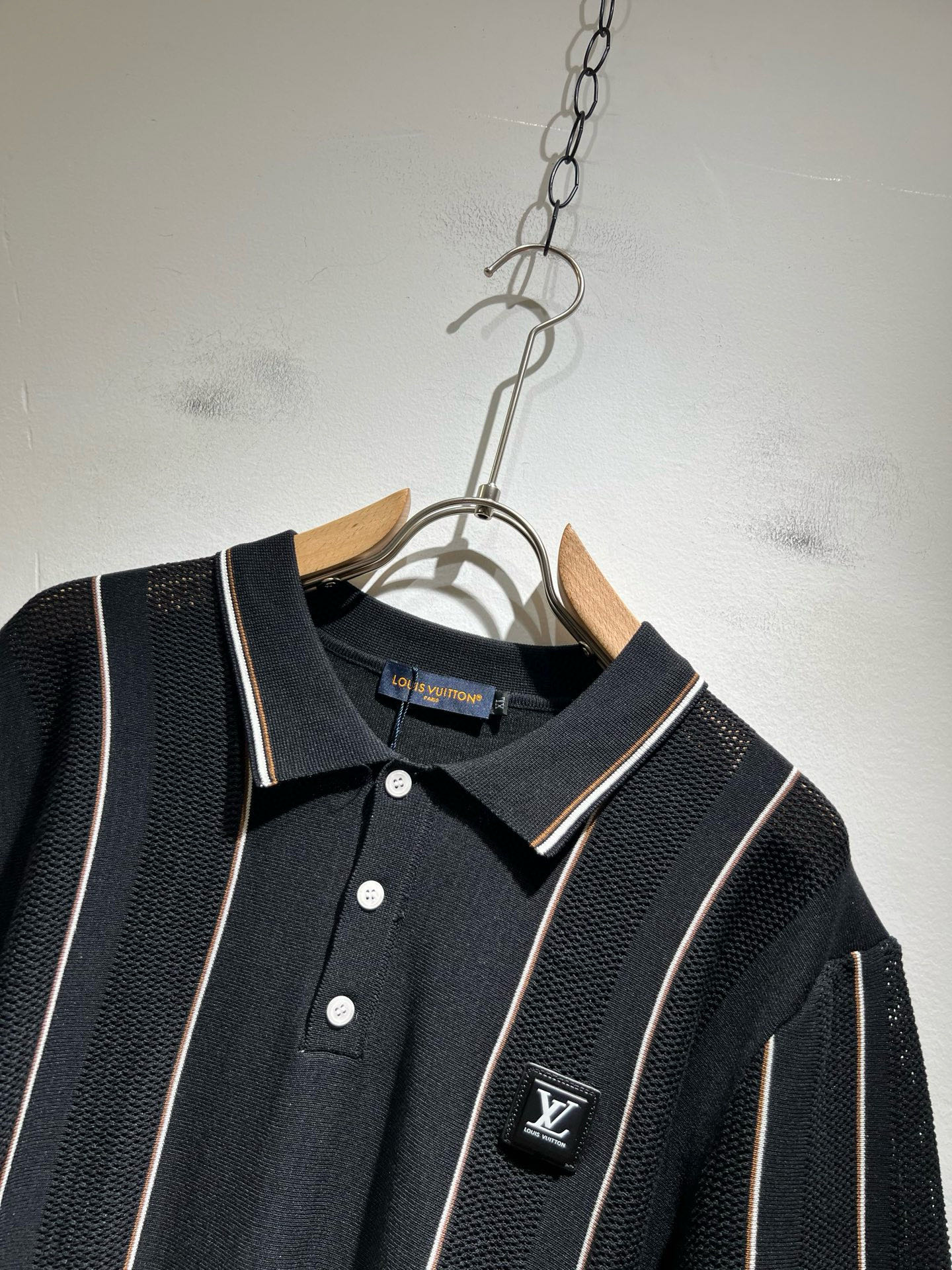 Louis Vuit*on 2025春夏路易家族轻奢翻领针织短袖！路易家族的新高端，细节品质永远的那么完