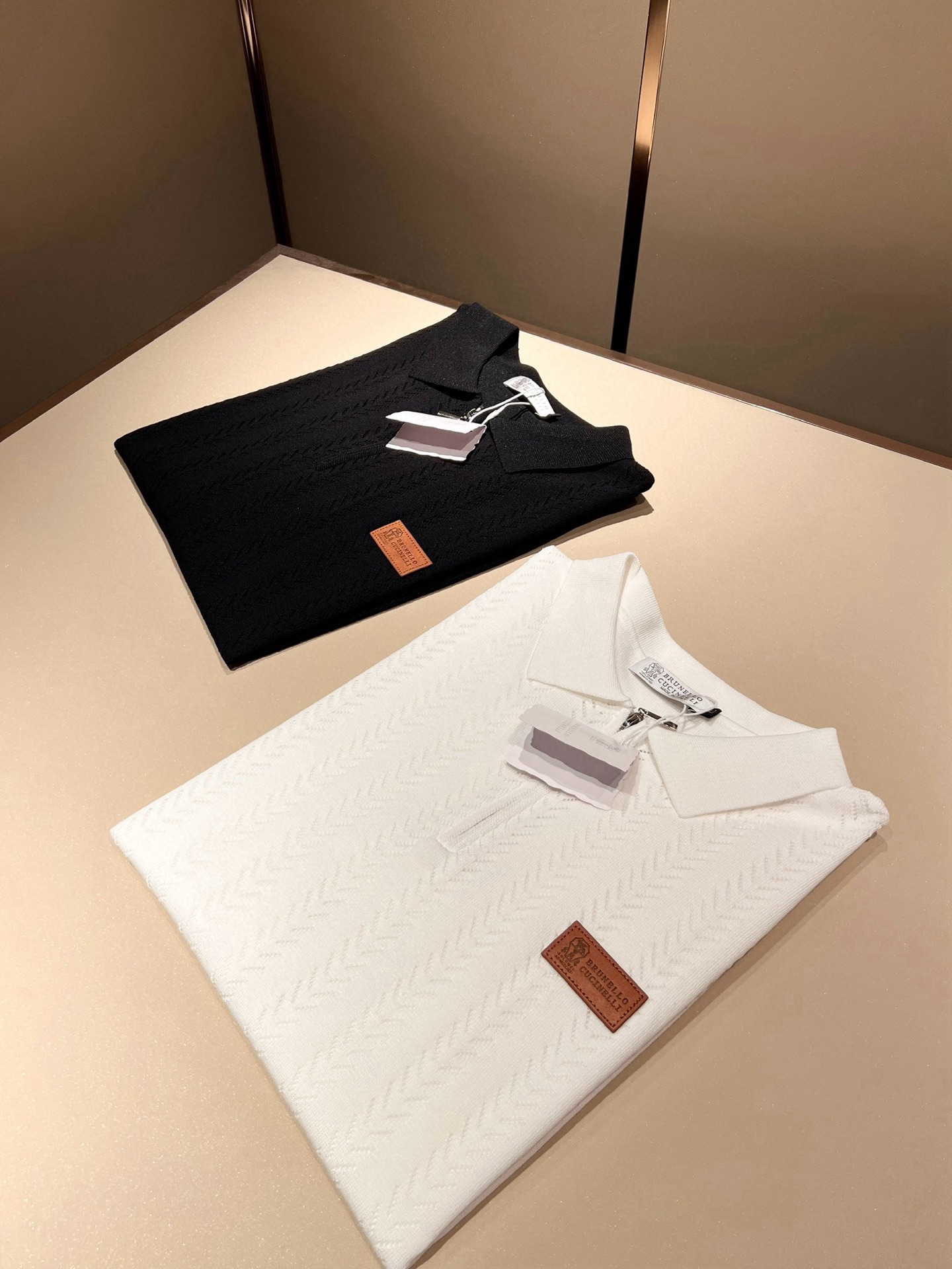 BC-Brunello Cucineli 2025春夏新款男士短袖针织Polo衫，众多明星都爱穿的时尚百
