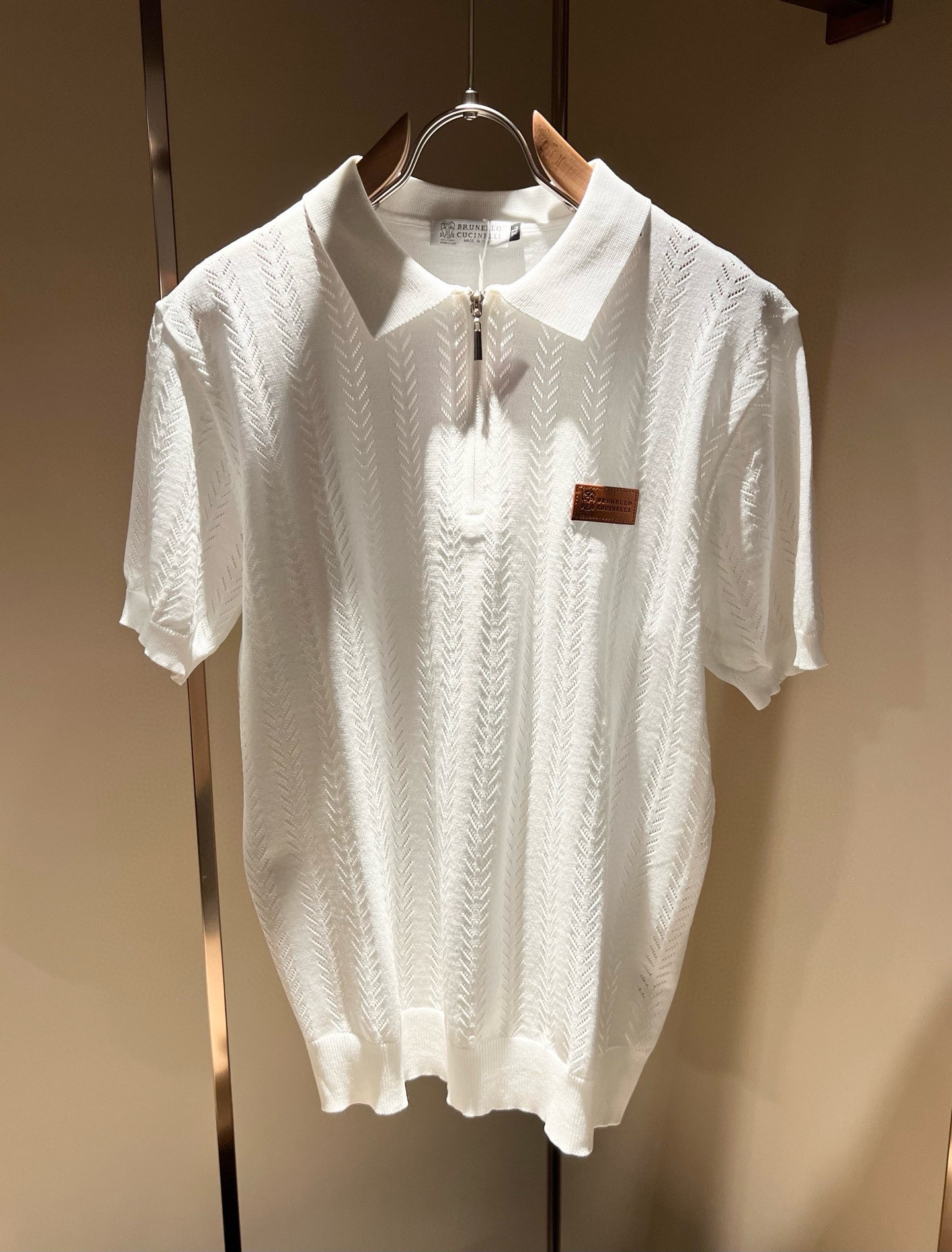 BC-Brunello Cucineli 2025春夏新款男士短袖针织Polo衫，众多明星都爱穿的时尚百
