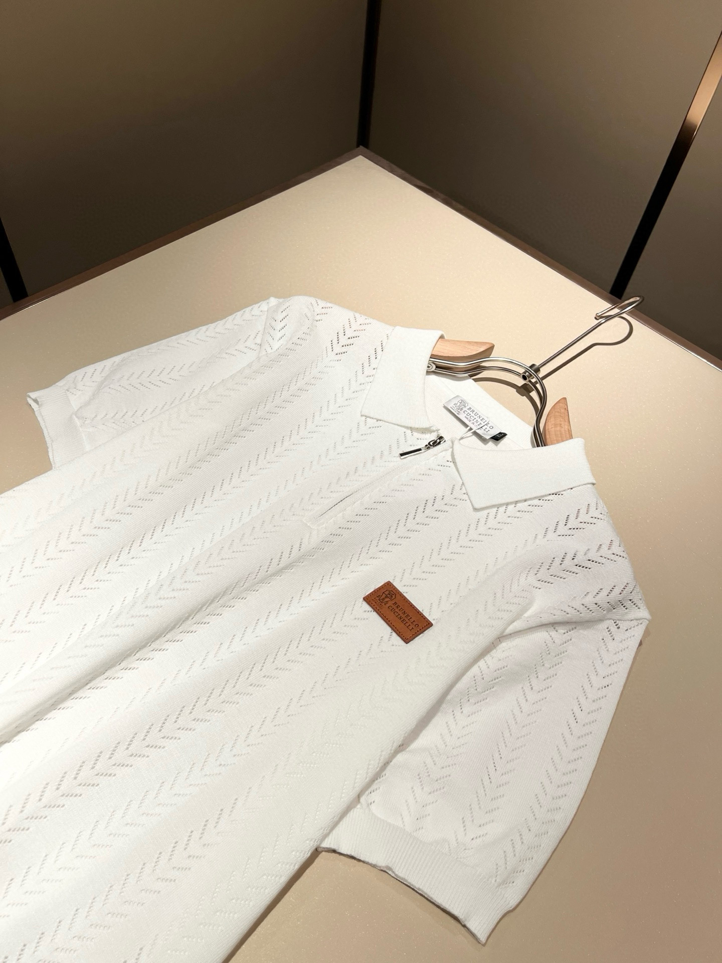 BC-Brunello Cucineli 2025春夏新款男士短袖针织Polo衫，众多明星都爱穿的时尚百