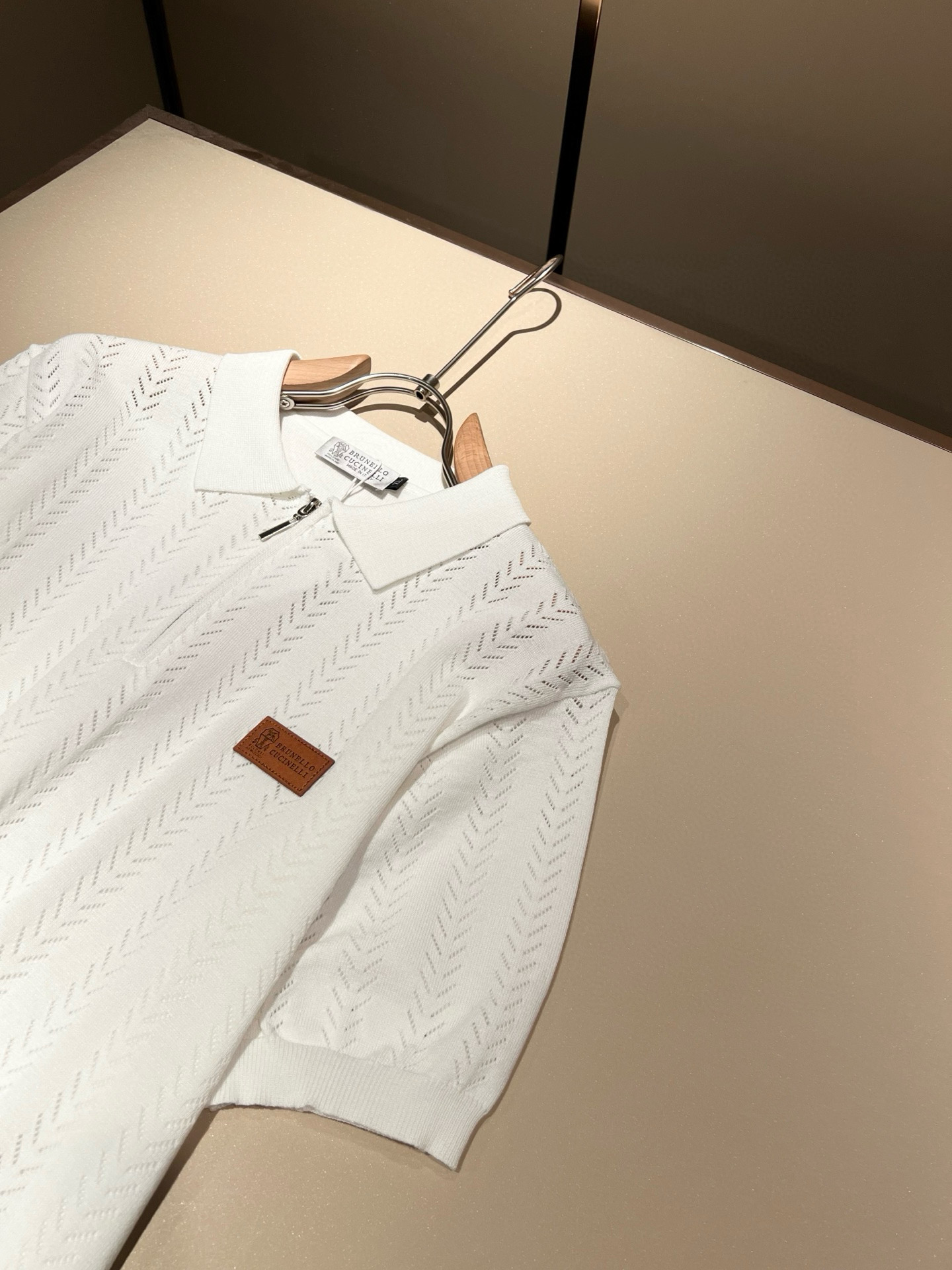 BC-Brunello Cucineli 2025春夏新款男士短袖针织Polo衫，众多明星都爱穿的时尚百