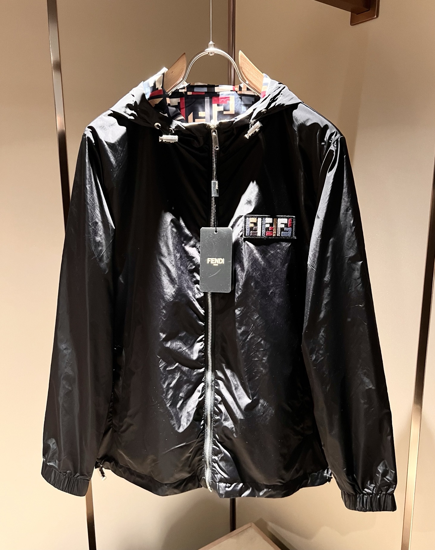 FEN*I 芬*迪 ⚠️双面夹克！2025春夏新款男士夹克外套，意大利原厂订单，FD家族人气单品，代表性