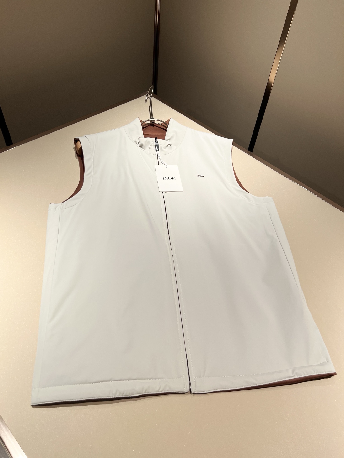 Dio*r迪*奥⚠️双面穿！2025秋冬男女同款👫马甲外套，最新时尚休闲夹克，贸易公司渠道稀出，同步官网