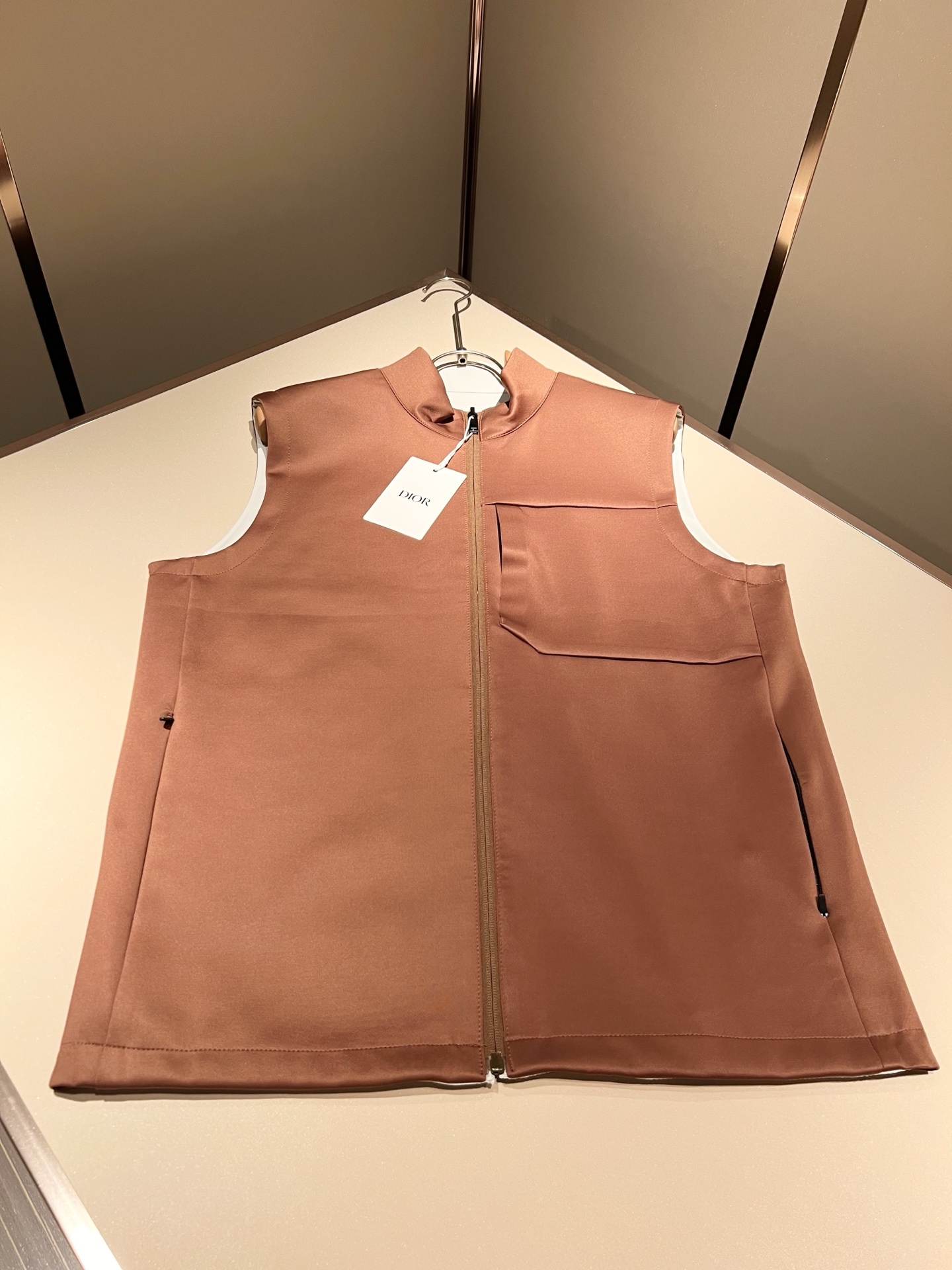 Dio*r迪*奥⚠️双面穿！2025秋冬男女同款👫马甲外套，最新时尚休闲夹克，贸易公司渠道稀出，同步官网