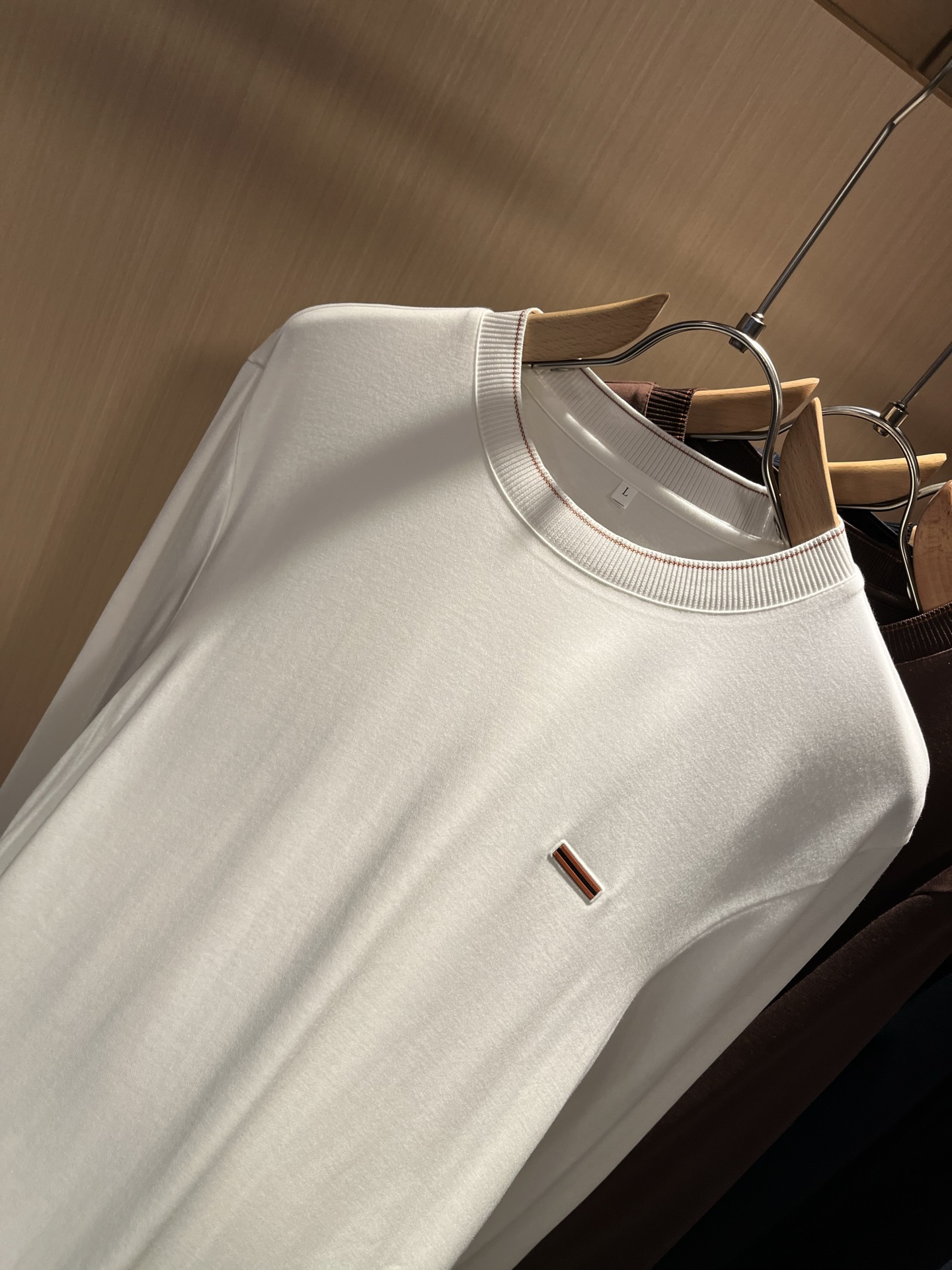 Ermenegildo Zeg*a杰*亚 2025秋冬新品男士长袖休闲打底衫，外贸公司订单！是杰尼亚经典