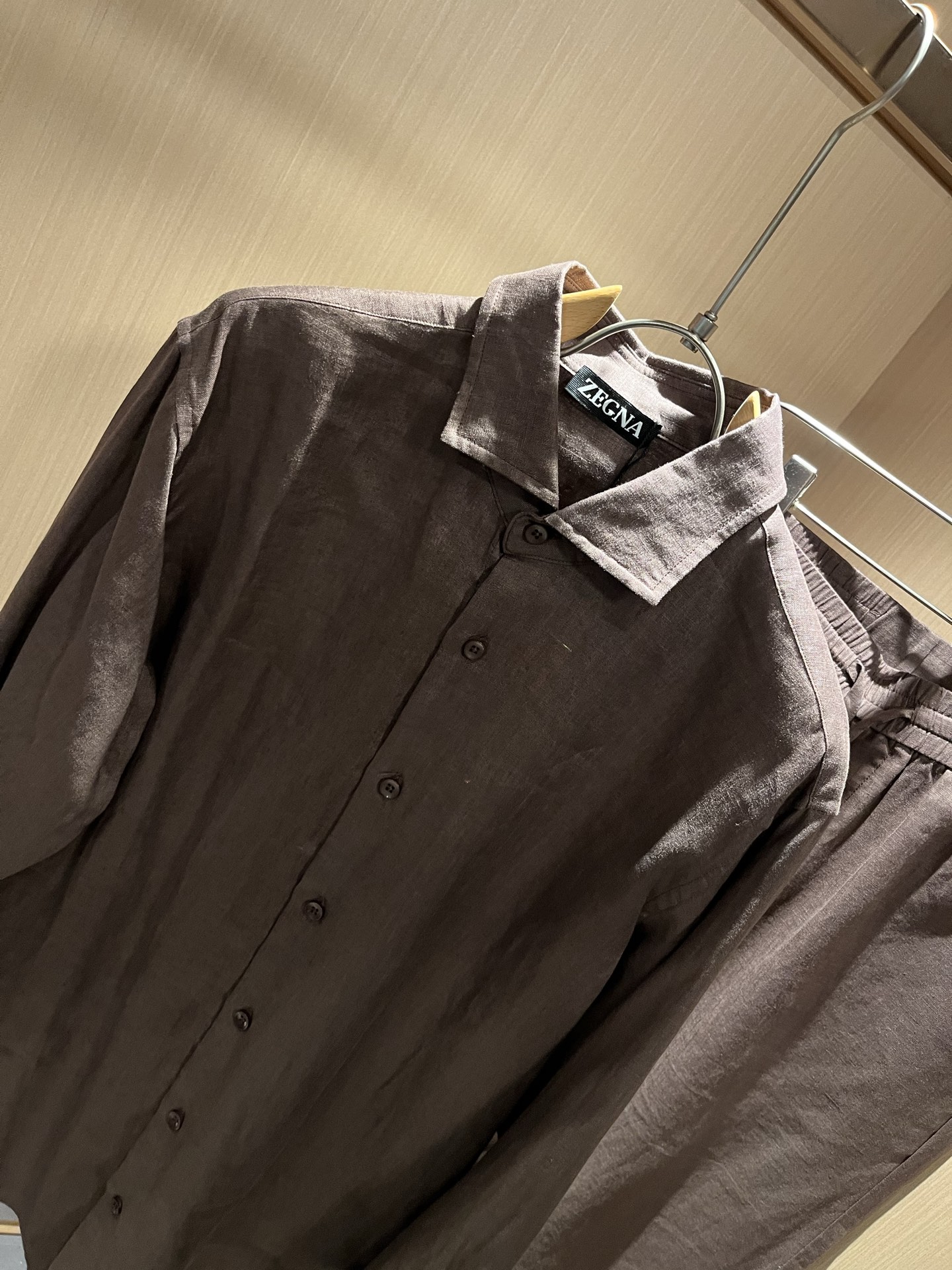 Ermenegildo Zeg*a杰*亚 2025秋冬新品男士套装，外贸公司订单！是杰尼亚经典的专有织物