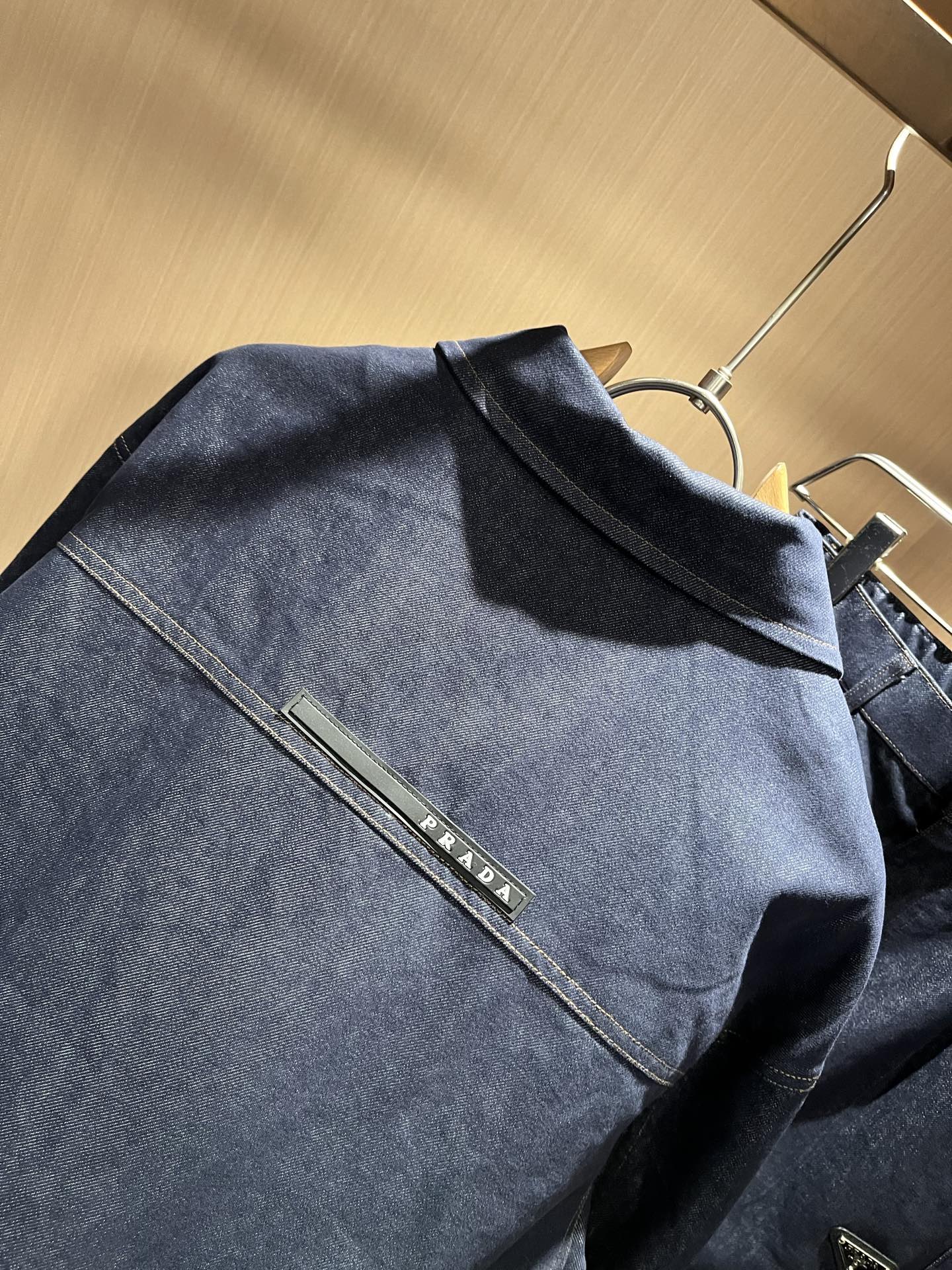 PPRAD*A普*达 2025秋冬新款休闲牛仔套装，最新款全网独家首上！！~既经典有时尚百搭，谁不爱啊，