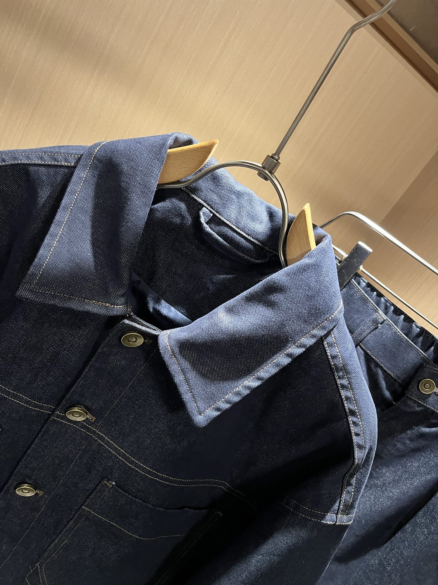 PPRAD*A普*达 2025秋冬新款休闲牛仔套装，最新款全网独家首上！！~既经典有时尚百搭，谁不爱啊，