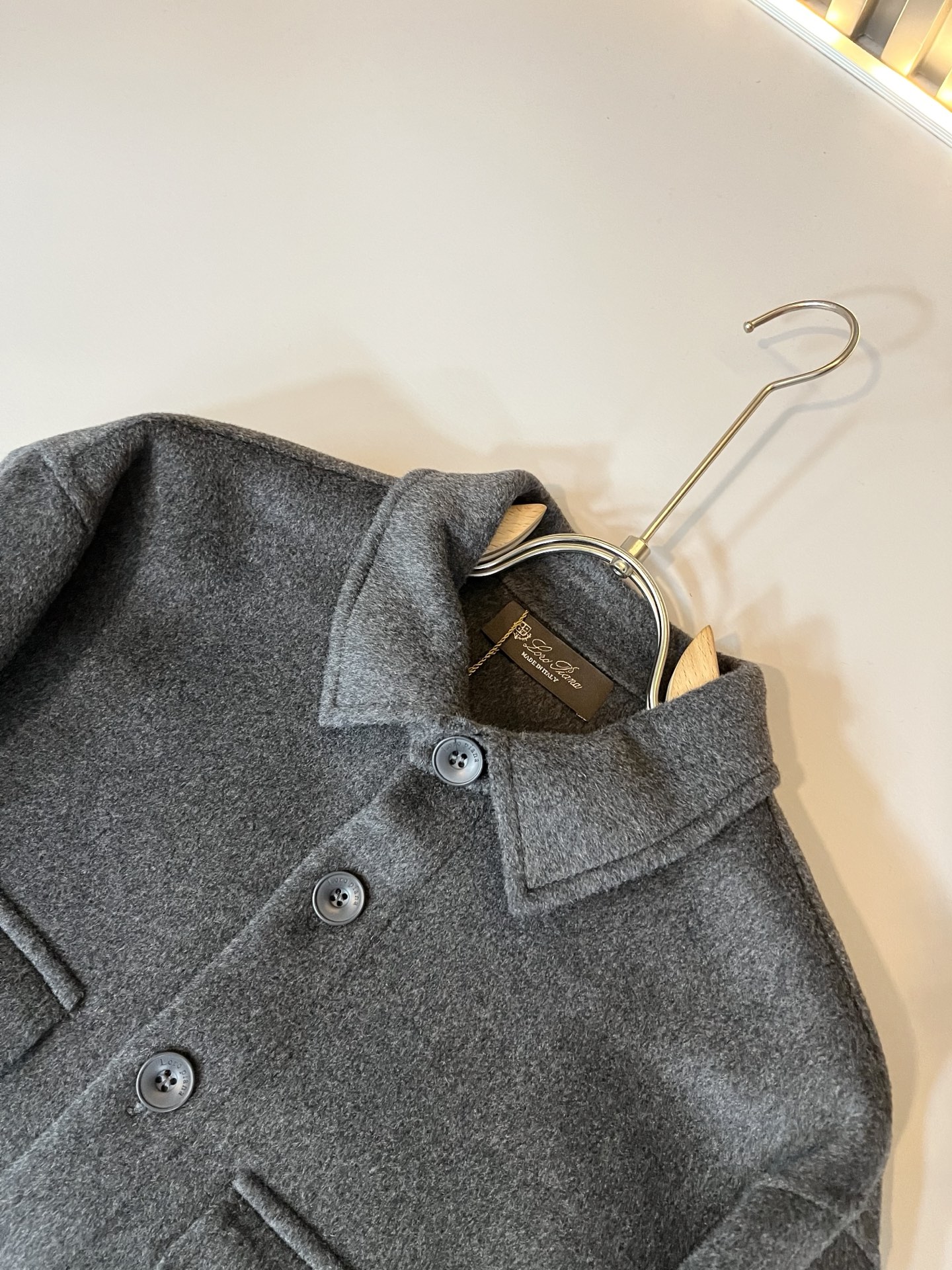 Loro Piana诺悠翩雅 2025秋冬新品男士休闲夹克外套，外贸公司订单！客供羊毛呢材质，经典的专有