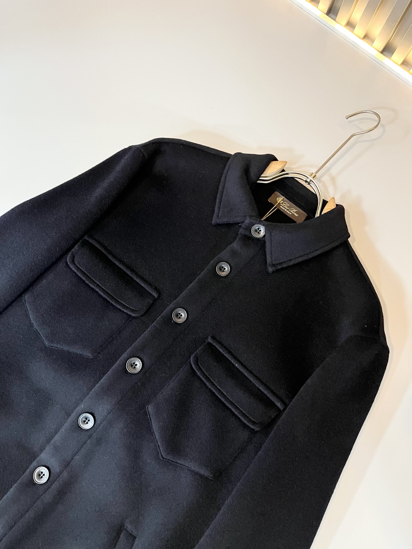 Loro Piana诺悠翩雅 2025秋冬新品男士休闲夹克外套，外贸公司订单！客供羊毛呢材质，经典的专有