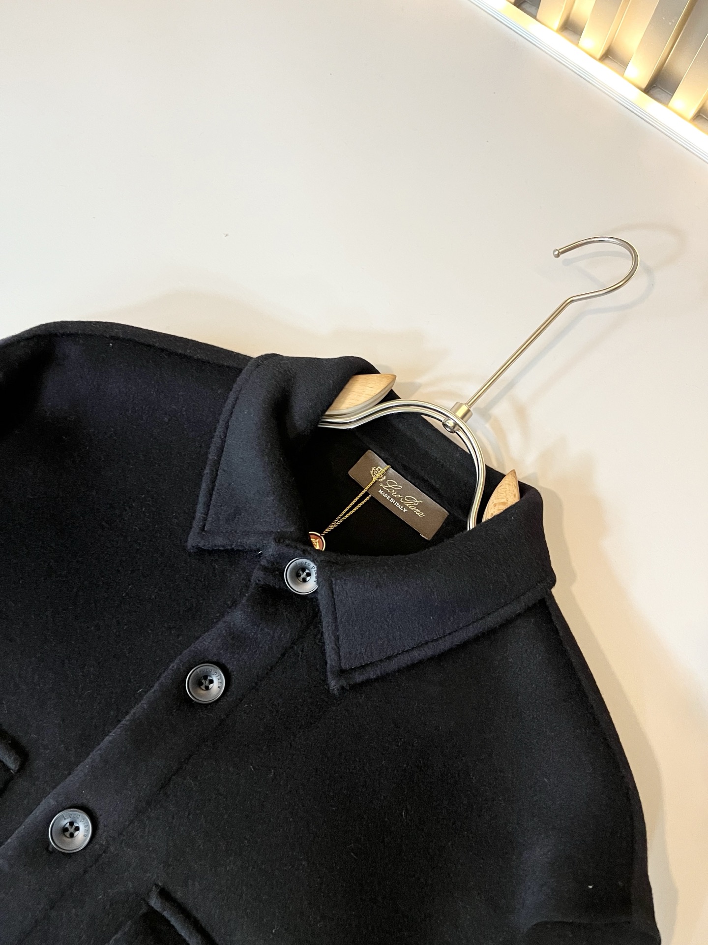 Loro Piana诺悠翩雅 2025秋冬新品男士休闲夹克外套，外贸公司订单！客供羊毛呢材质，经典的专有