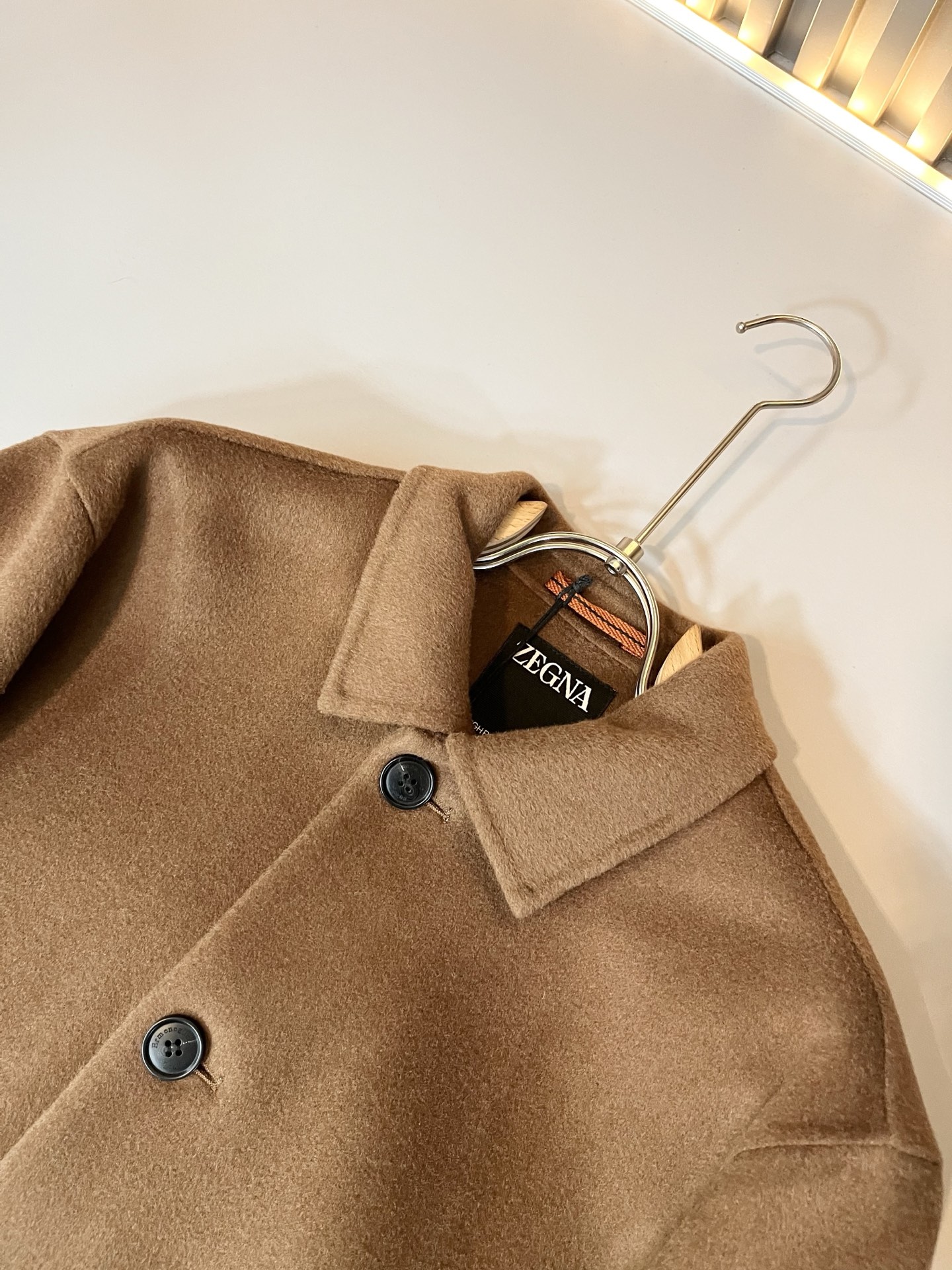 Ermenegildo Zeg*a杰*亚 2025秋冬新款男士夹克外套，外贸公司订单！客供羊毛呢材质，是