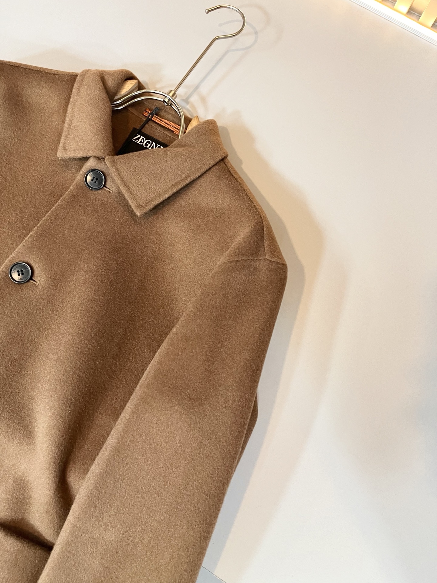 Ermenegildo Zeg*a杰*亚 2025秋冬新款男士夹克外套，外贸公司订单！客供羊毛呢材质，是