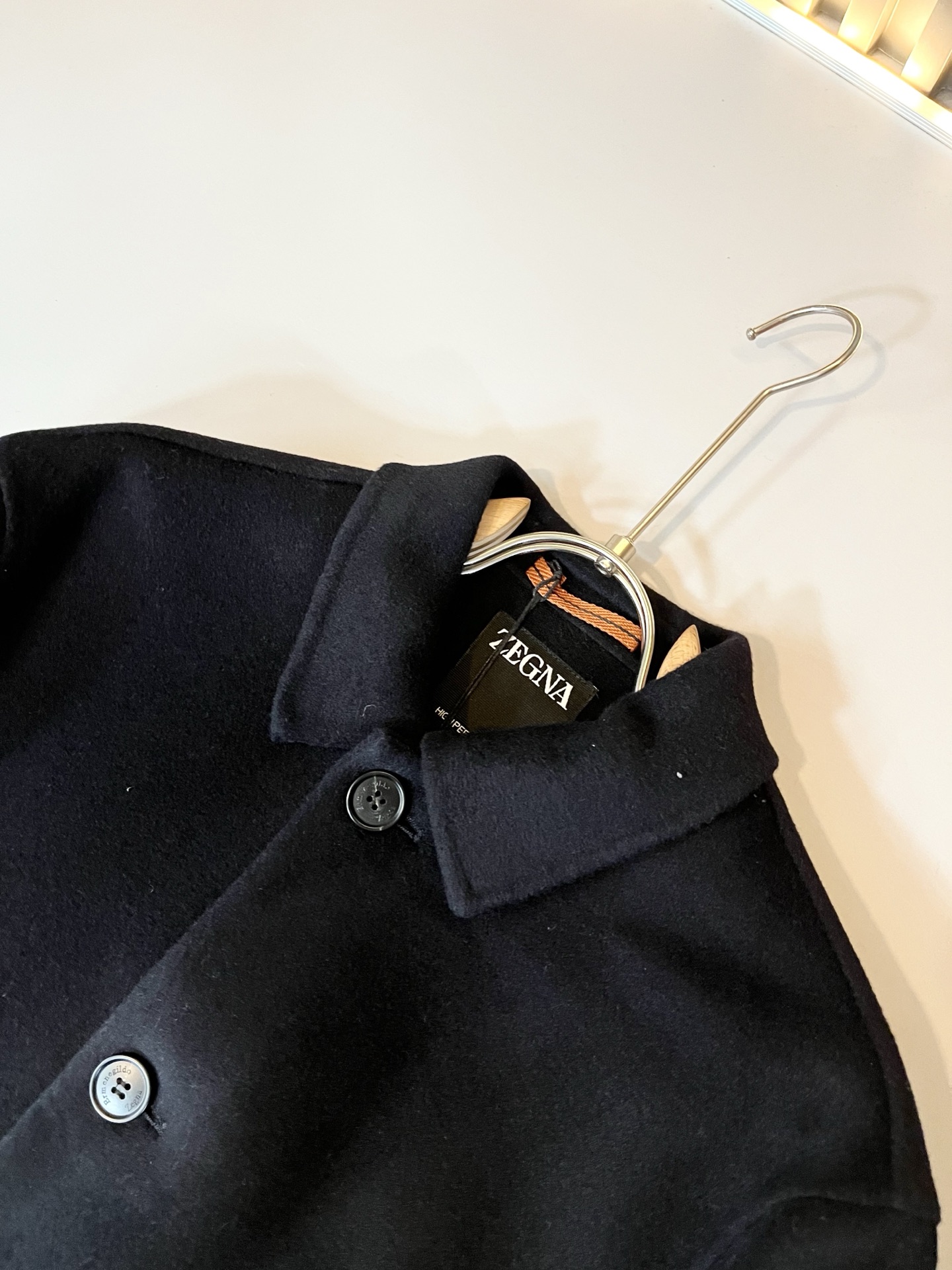 Ermenegildo Zeg*a杰*亚 2025秋冬新款男士夹克外套，外贸公司订单！客供羊毛呢材质，是