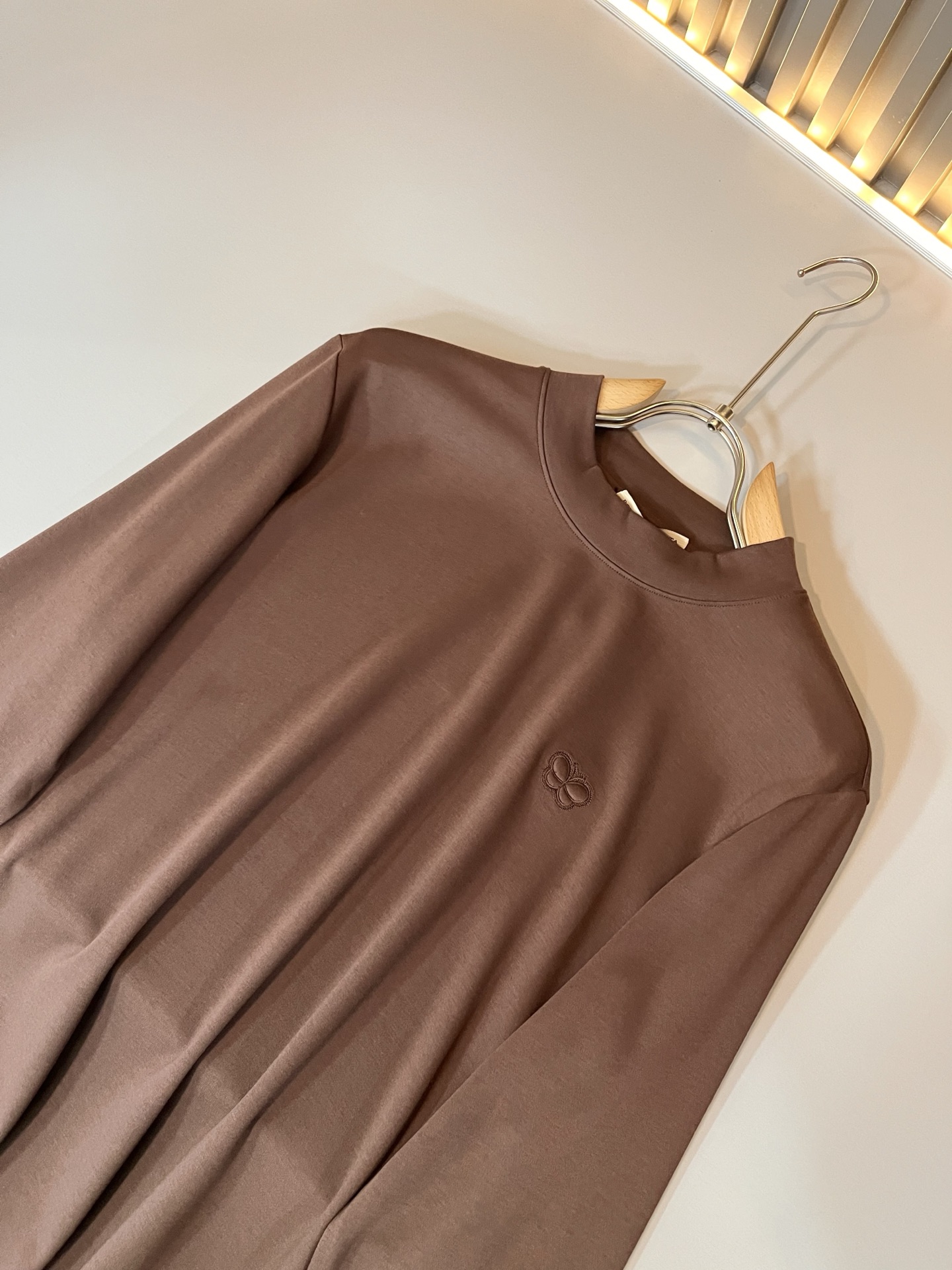 BottegaVene*a宝*嘉 2025秋冬新款男士打底衫，这是今年目前为止最牛批的一款纯色高品质面料