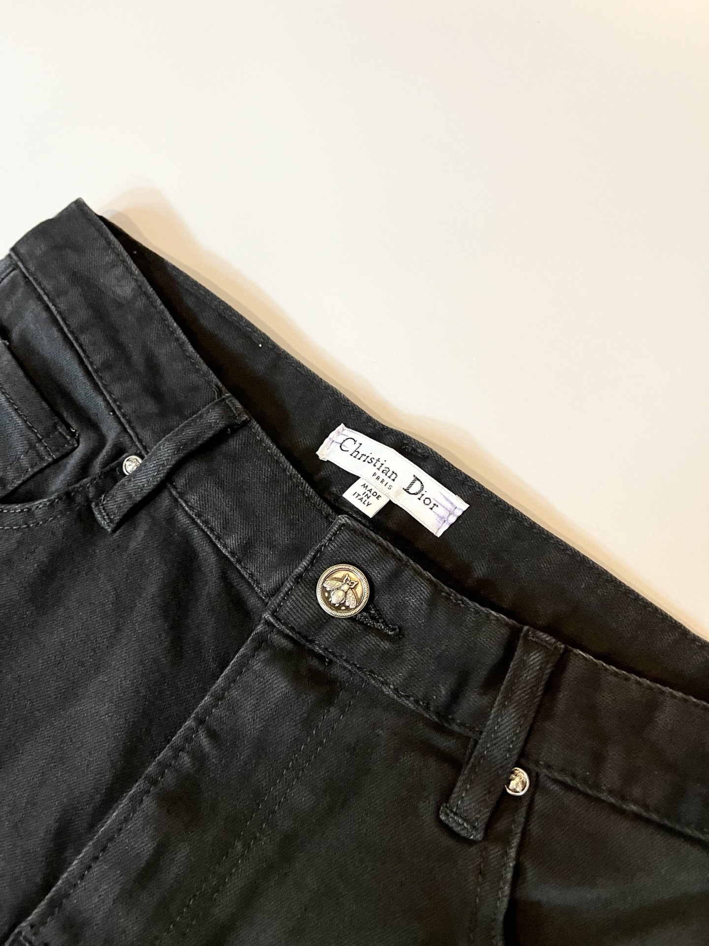 Dio*r 迪家 2025秋冬男士水洗小直筒牛仔裤！贸易公司渠道牛货，品相超赞，时尚圈万能的百搭裤王，欧