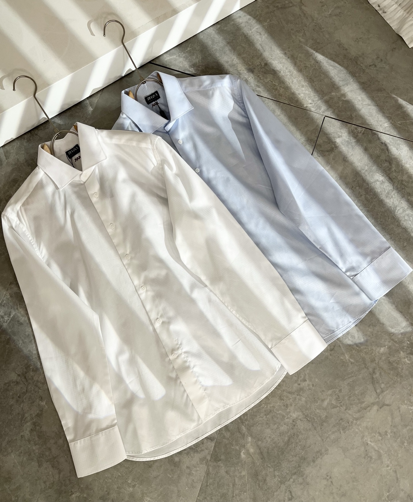 Ermenegildo Zeg*a杰*亚 2025早秋新款男士衬衣，外贸公司订单！客供府绸棉材质，是杰尼