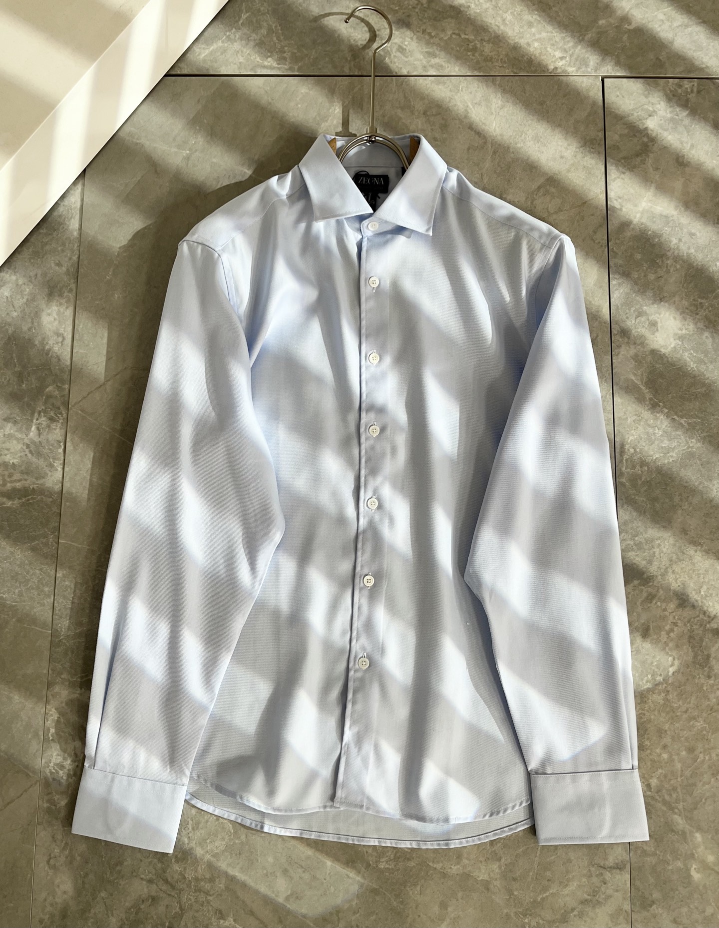 Ermenegildo Zeg*a杰*亚 2025早秋新款男士衬衣，外贸公司订单！客供府绸棉材质，是杰尼