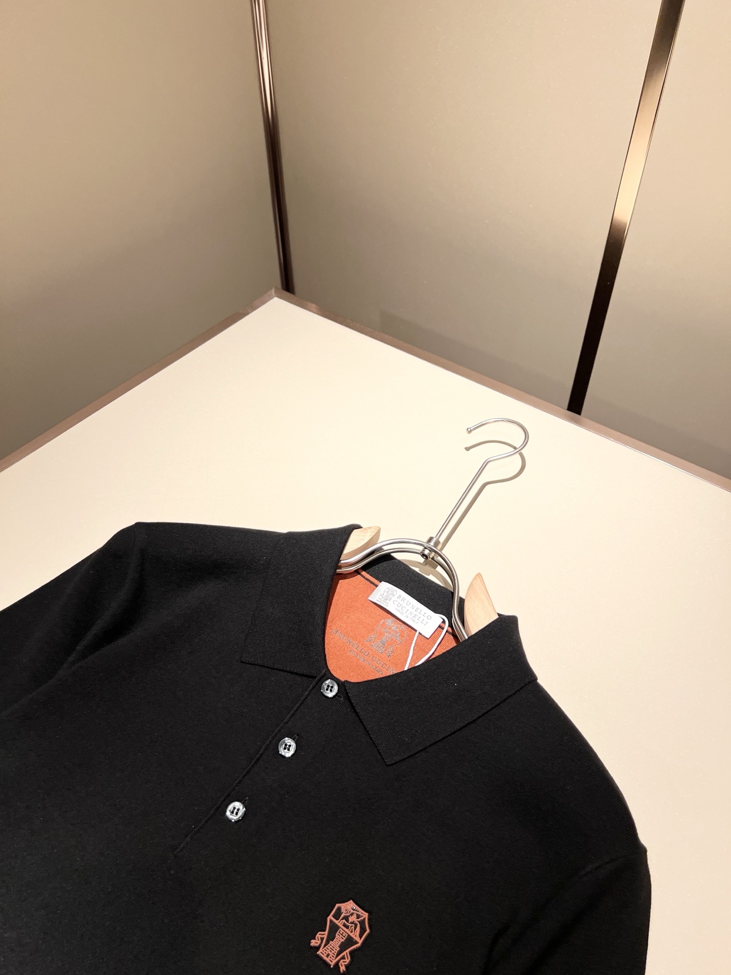 BC-Brunello Cucineli 2025秋季新款男士短袖针织Polo衫，众多明星都爱穿的时尚百
