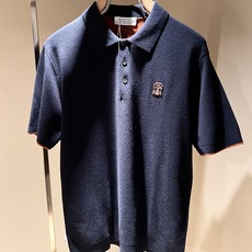 BC-Brunello Cucineli 2025秋季新款男士短袖针织Polo衫,众多明星都爱穿的时尚百 BC-Brunello Cucineli 2025秋季新款男士短袖针织Polo衫,众多明星都爱穿的时尚百