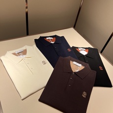 BC-Brunello Cucineli 2025秋季新款男士短袖针织Polo衫,众多明星都爱穿的时尚百 BC-Brunello Cucineli 2025秋季新款男士短袖针织Polo衫,众多明星都爱穿的时尚百