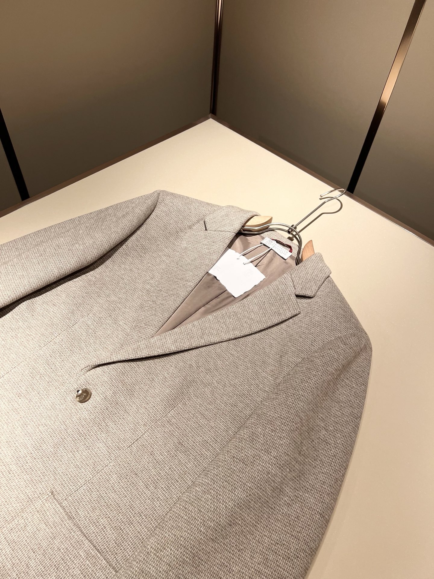 BC-Brunello Cucineli 2025秋冬新款男士羊毛呢夹克西装外套，众多明星都爱穿的时尚百