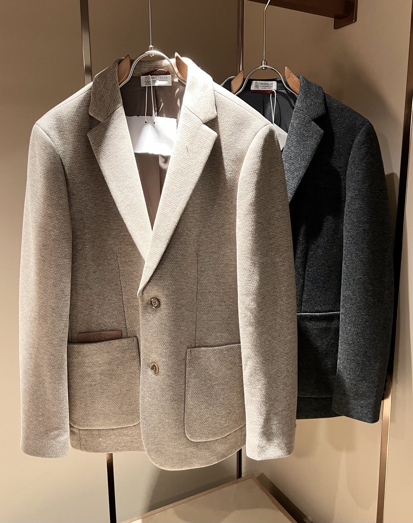 BC-Brunello Cucineli 2025秋冬新款男士羊毛呢夹克西装外套，众多明星都爱穿的时尚百