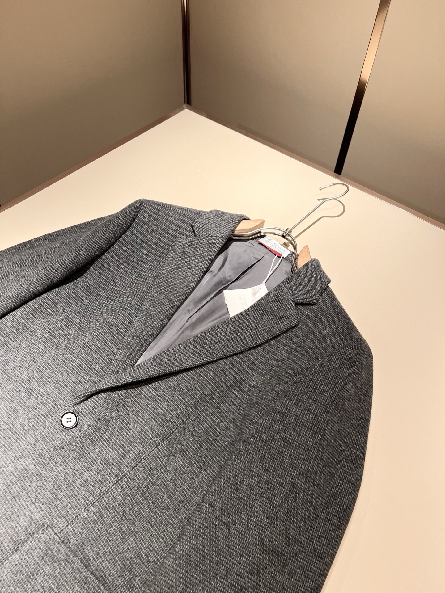 BC-Brunello Cucineli 2025秋冬新款男士羊毛呢夹克西装外套，众多明星都爱穿的时尚百