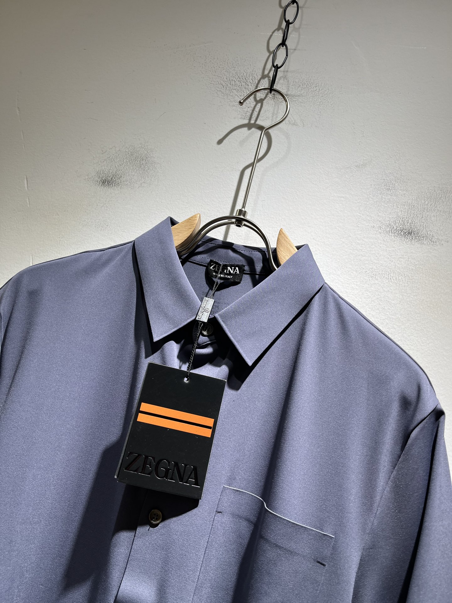 Ermenegildo Zeg*a杰*亚 2025春夏新品男士休闲短袖衬衣，外贸公司订单！是杰尼亚经典的