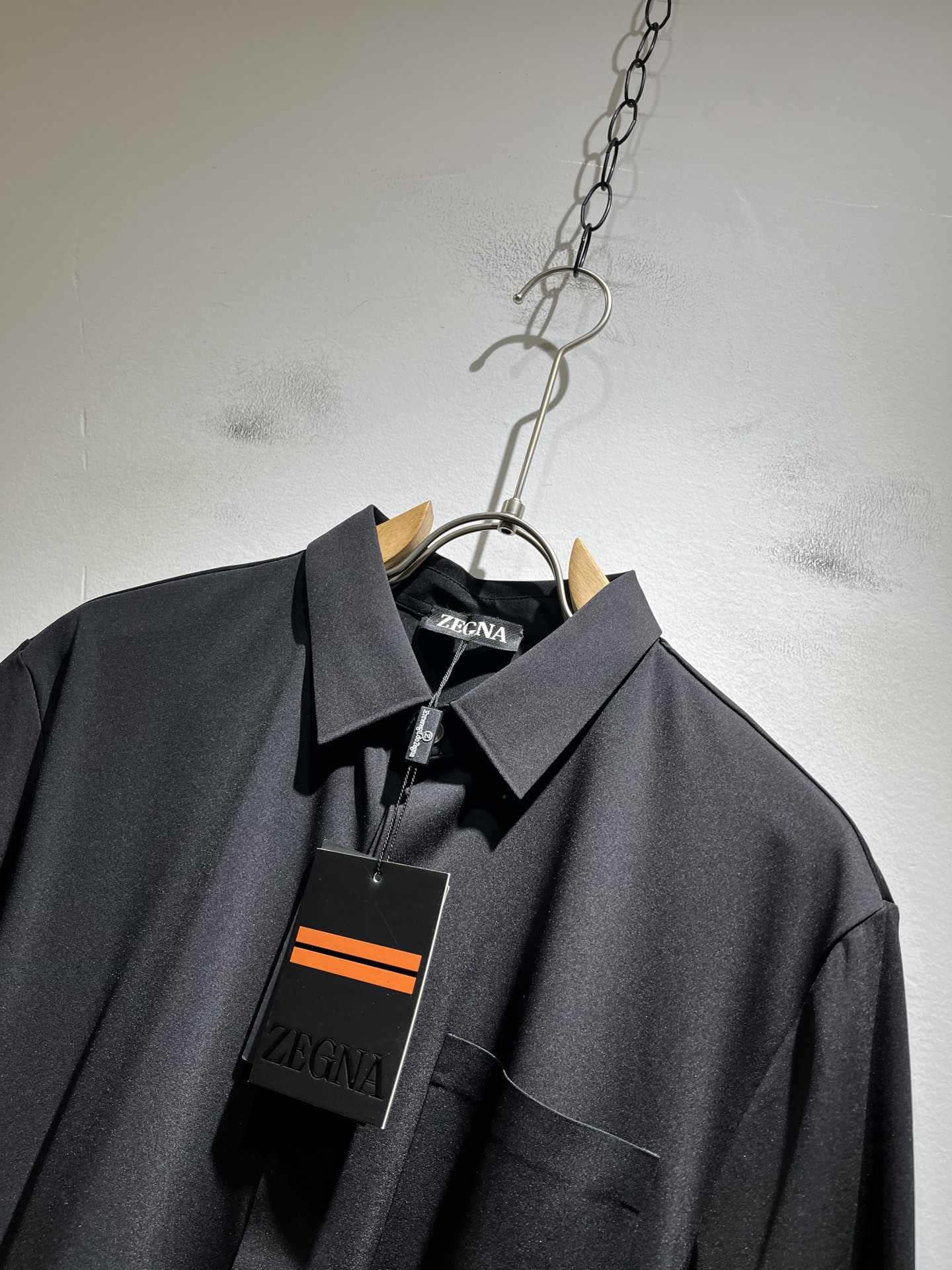 Ermenegildo Zeg*a杰*亚 2025春夏新品男士休闲短袖衬衣，外贸公司订单！是杰尼亚经典的