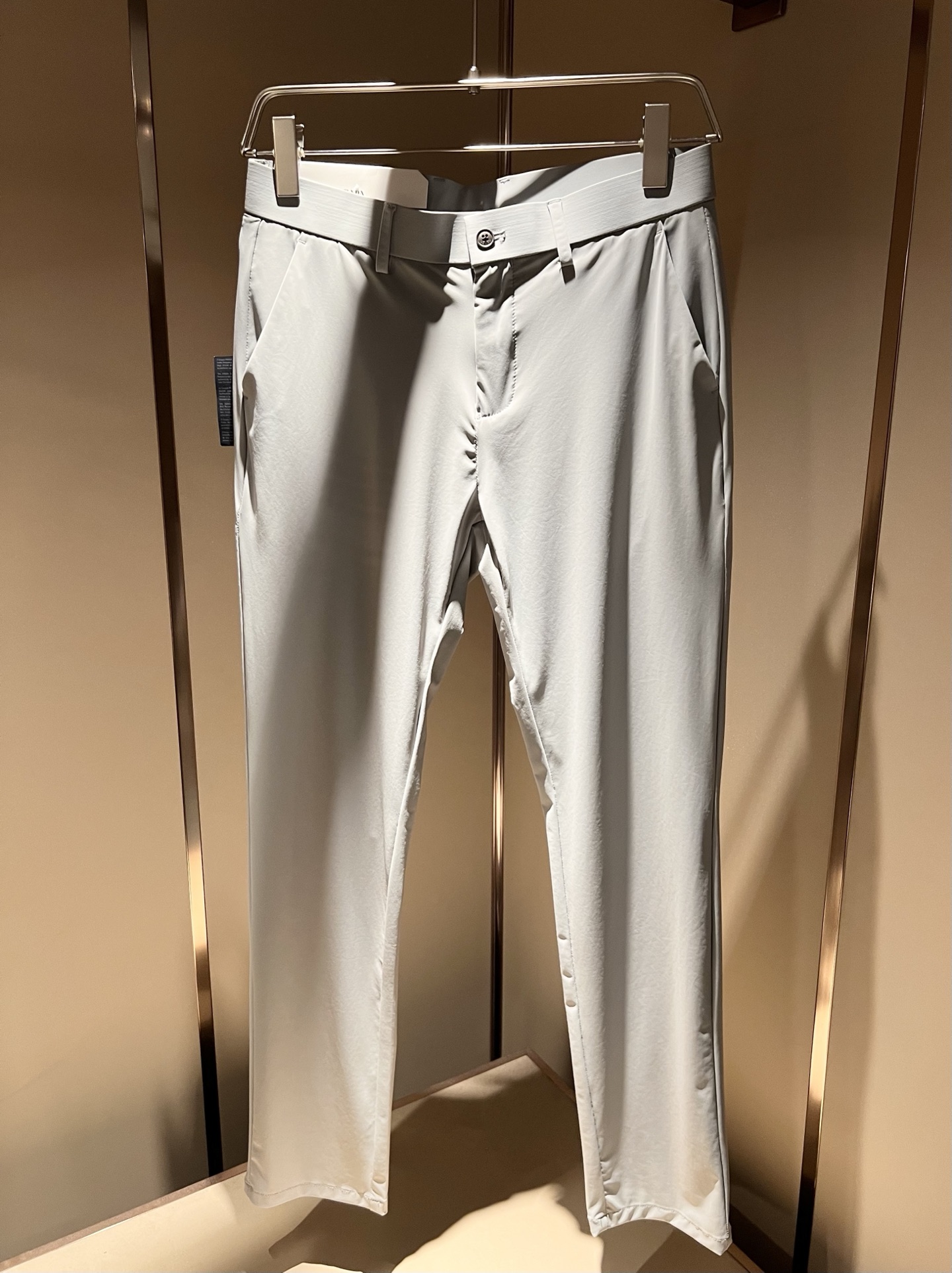 PRA*DA 普*达 2025春夏新款氨纶混纺百搭西裤，男士经典商务休闲基础长裤西裤！贸易公司渠道稀出，