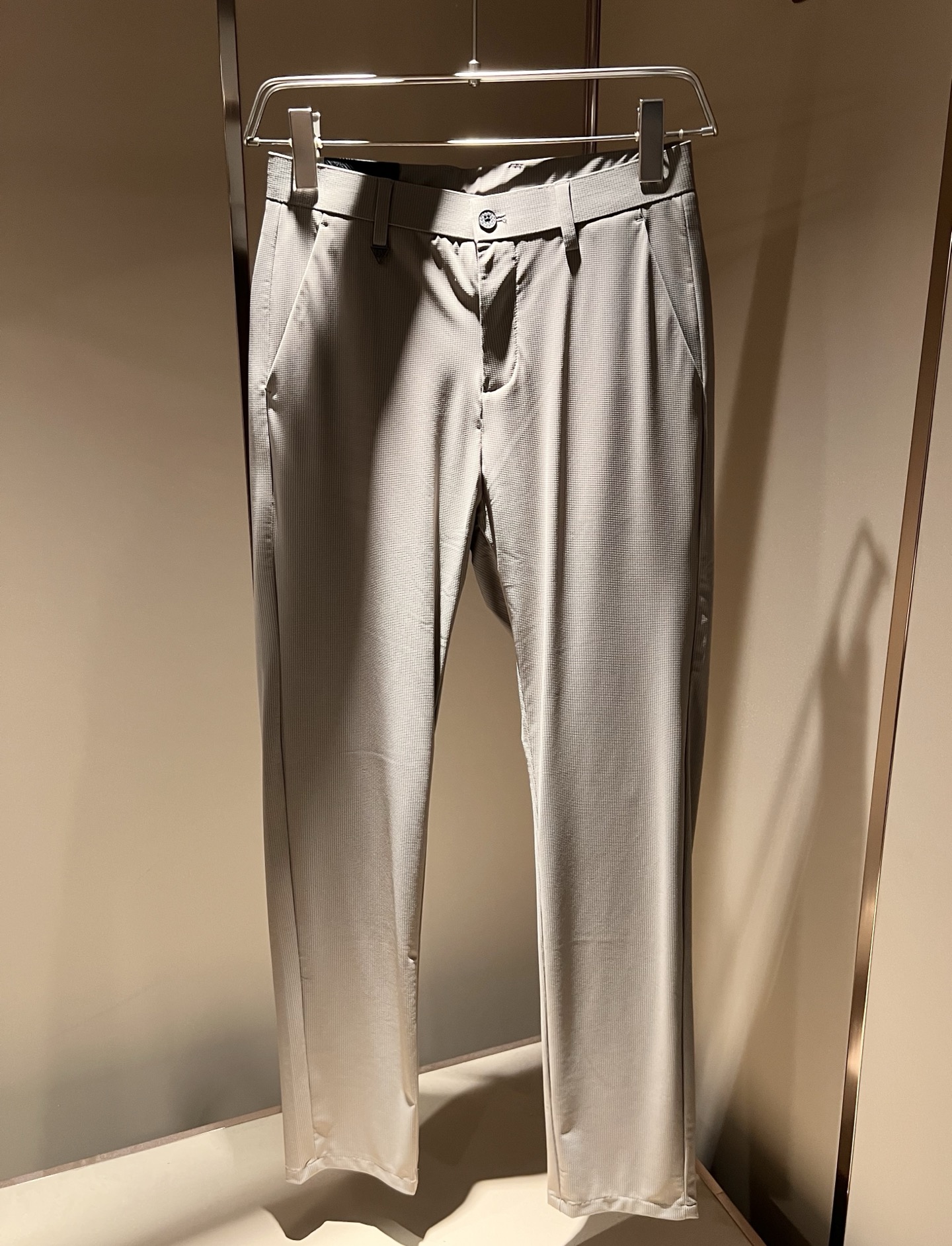 BottegaVen*ta宝碟家 贸易公司渠道订单 2025春夏新品男士时尚商务休闲直筒西裤， 顶级贸易