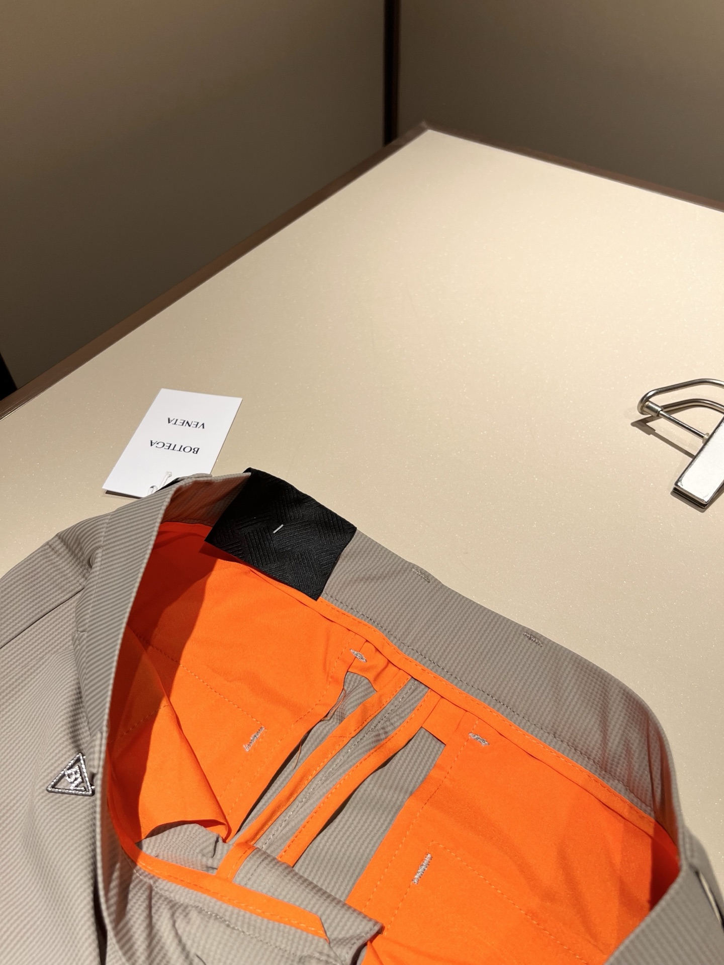 BottegaVen*ta宝碟家 贸易公司渠道订单 2025春夏新品男士时尚商务休闲直筒西裤， 顶级贸易