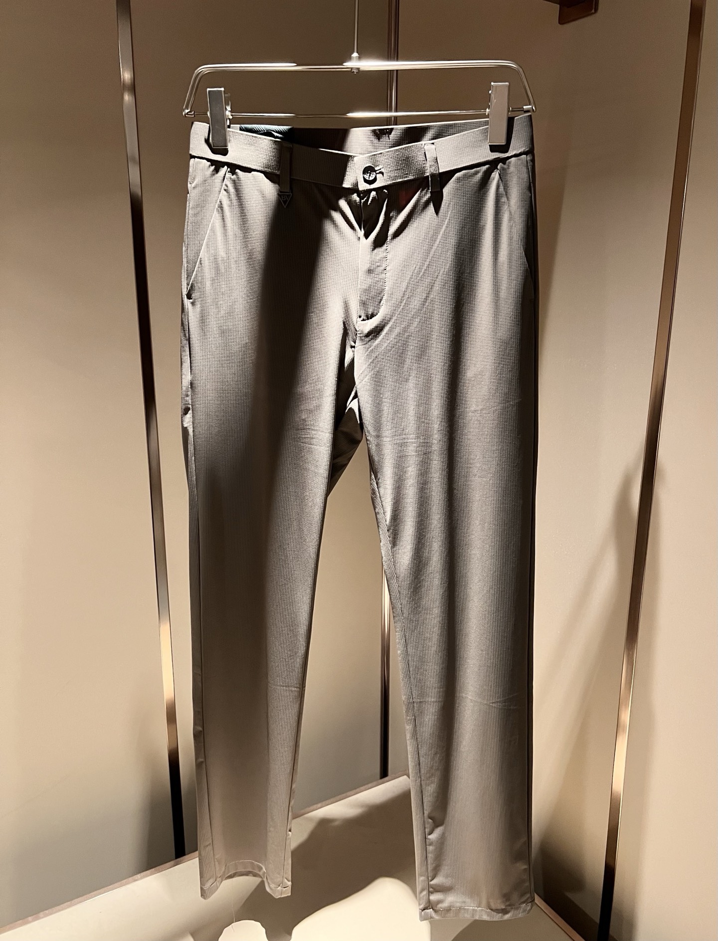 BottegaVen*ta宝碟家 贸易公司渠道订单 2025春夏新品男士时尚商务休闲直筒西裤， 顶级贸易